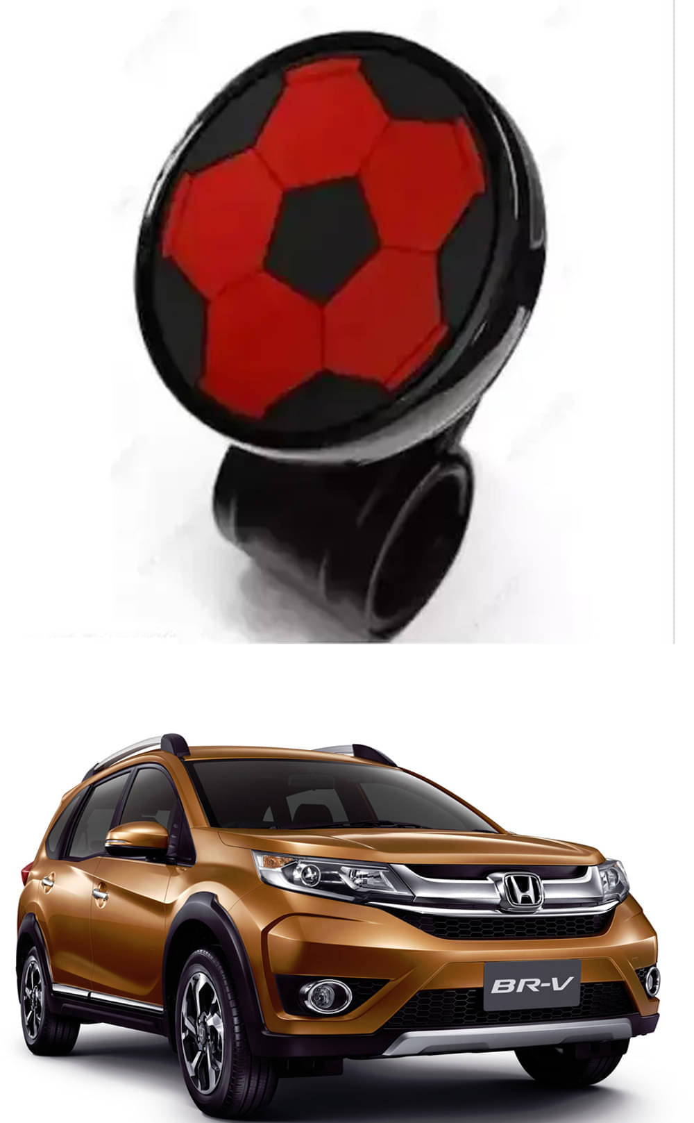     			Car Steering Knob ABS Quality (Ball Design) Best Product For Honda BR-V