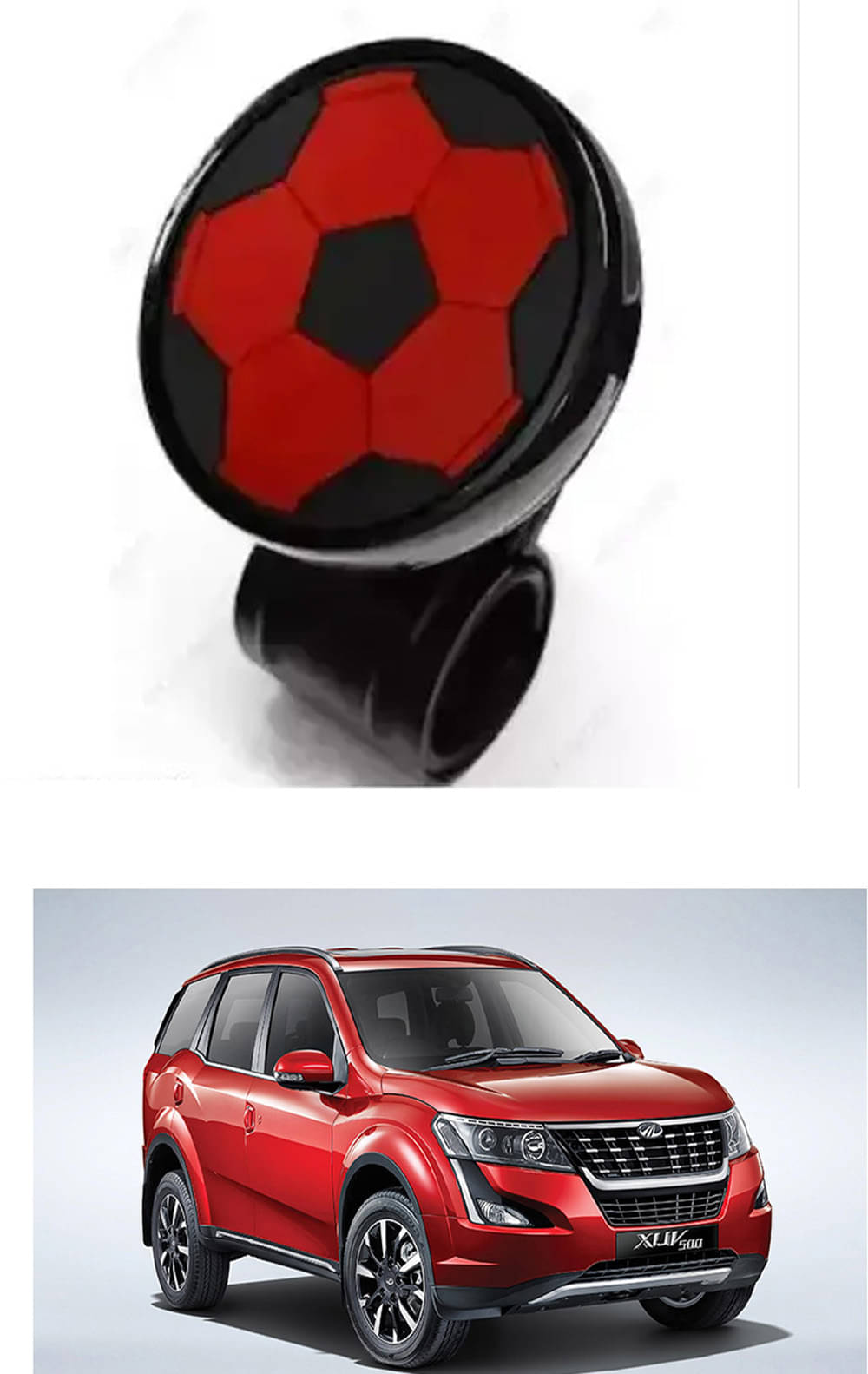     			Car Steering Knob ABS Quality (Ball Design) Best Product For Mahindra XUV 500