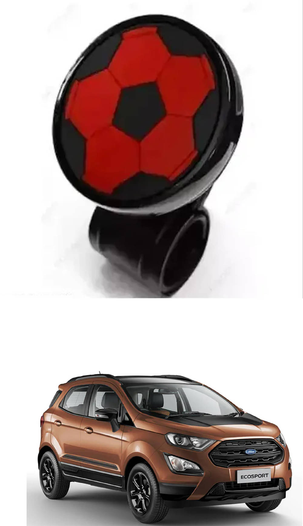    			Car Steering Knob ABS Quality (Ball Design) Best Product For Ford Ecosport