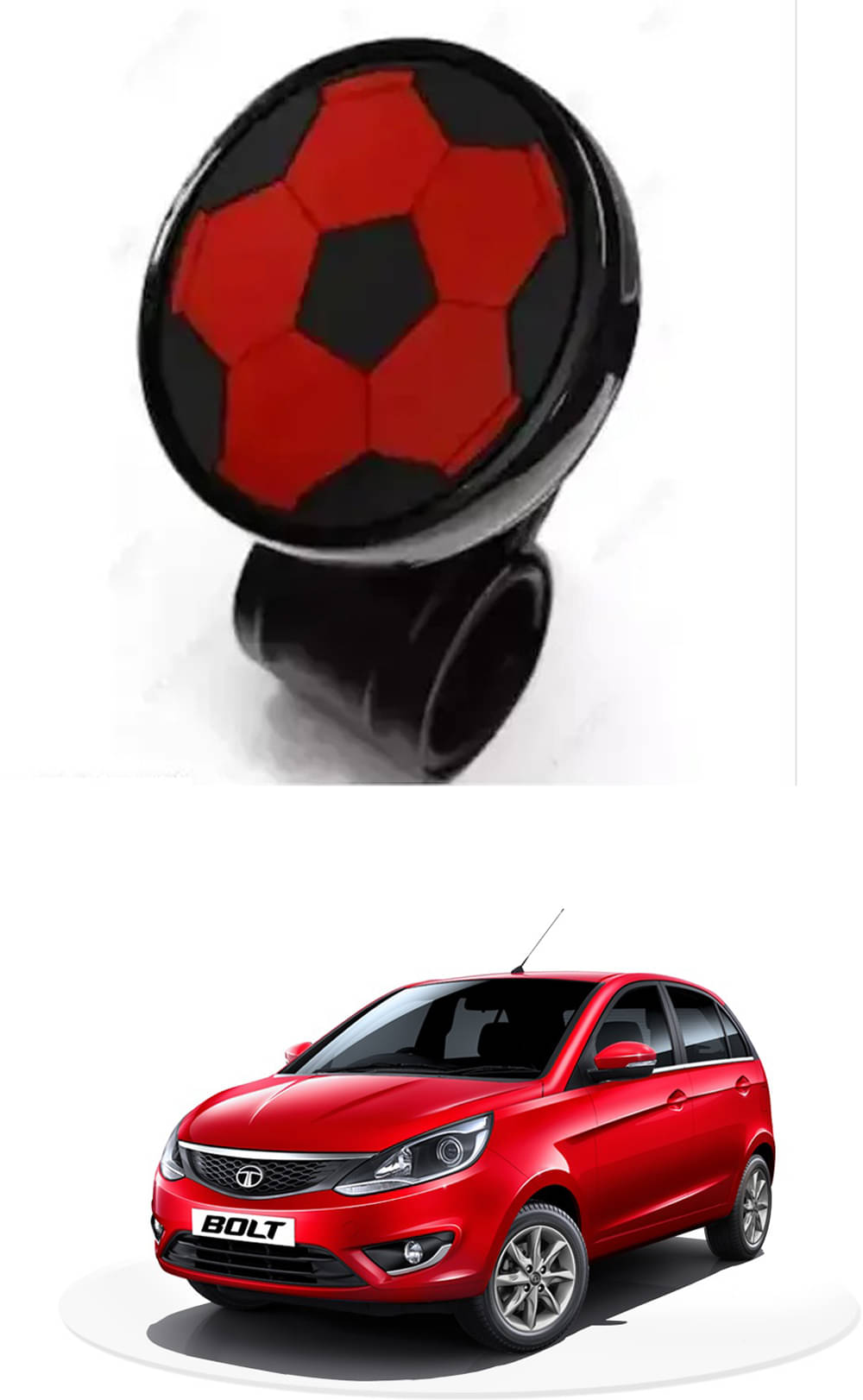 Car Steering Knob ABS Quality (Ball Design) Best Product For Tata Bolt Car Steering Knob ABS Quality (Ball Design) Best Product For Tata Bolt