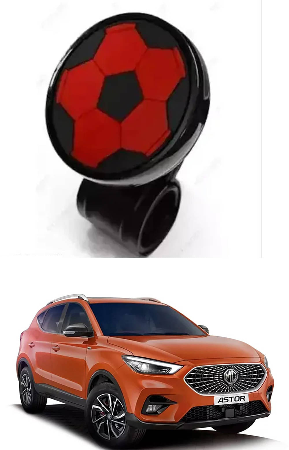     			Car Steering Knob ABS Quality (Ball Design) Best Product For MG Astor