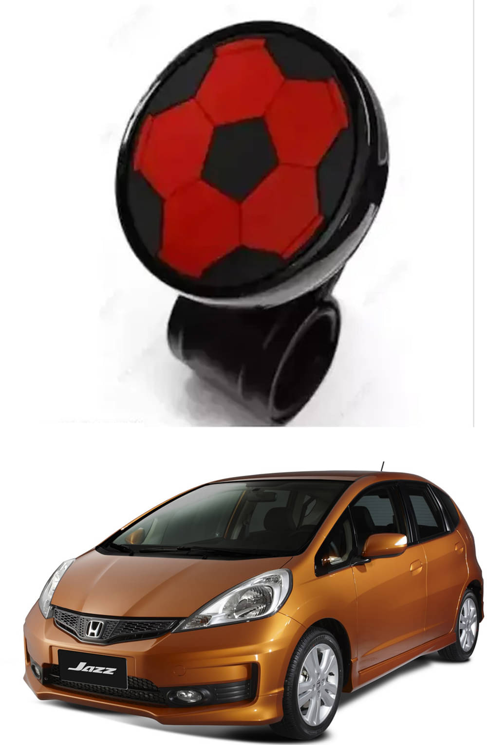     			Car Steering Knob ABS Quality (Ball Design) Best Product For Honda Jazz