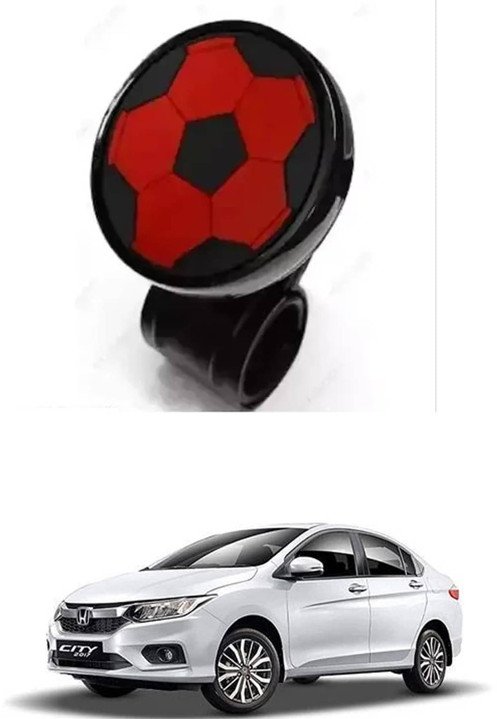     			Car Steering Knob ABS Quality (Ball Design) Best Product For Honda City i-Dtec