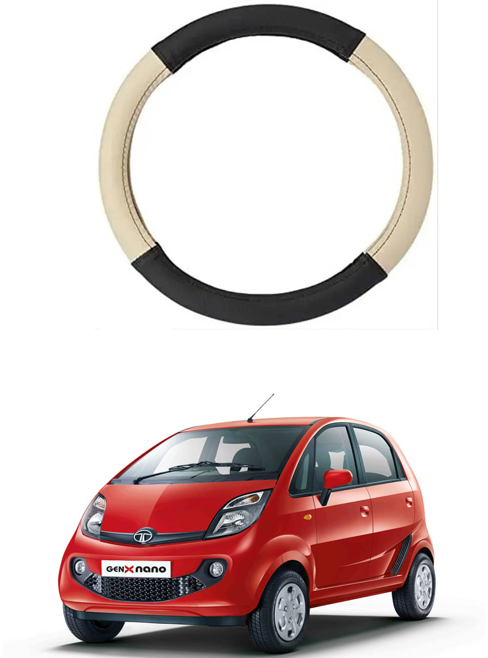 Etradezone Steering Cover Leatherite Etradezone Steering Cover Leatherite
