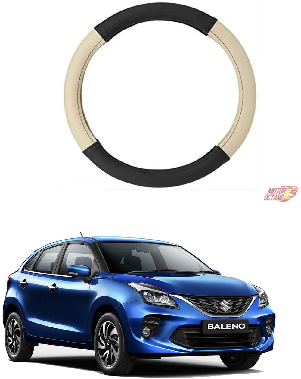 Etradezone Steering Cover Leatherite Etradezone Steering Cover Leatherite