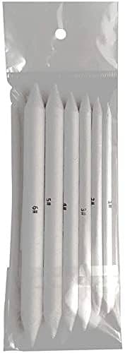 FREEDY 6 PCS Blending Stumps and Tortillions Paper Art Blenders for Student Artist Charcoal Sketch Drawing Tools FREEDY 6 PCS Blending Stumps and Tortillions Paper Art Blenders for Student Artist Charcoal Sketch Drawing Tools