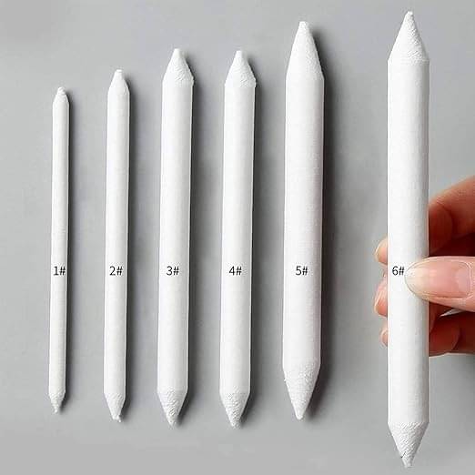 FREEDY 6 PCS Blending Stumps and Tortillions Paper Art Blenders for Student Artist Charcoal Sketch Drawing Tools FREEDY 6 PCS Blending Stumps and Tortillions Paper Art Blenders for Student Artist Charcoal Sketch Drawing Tools