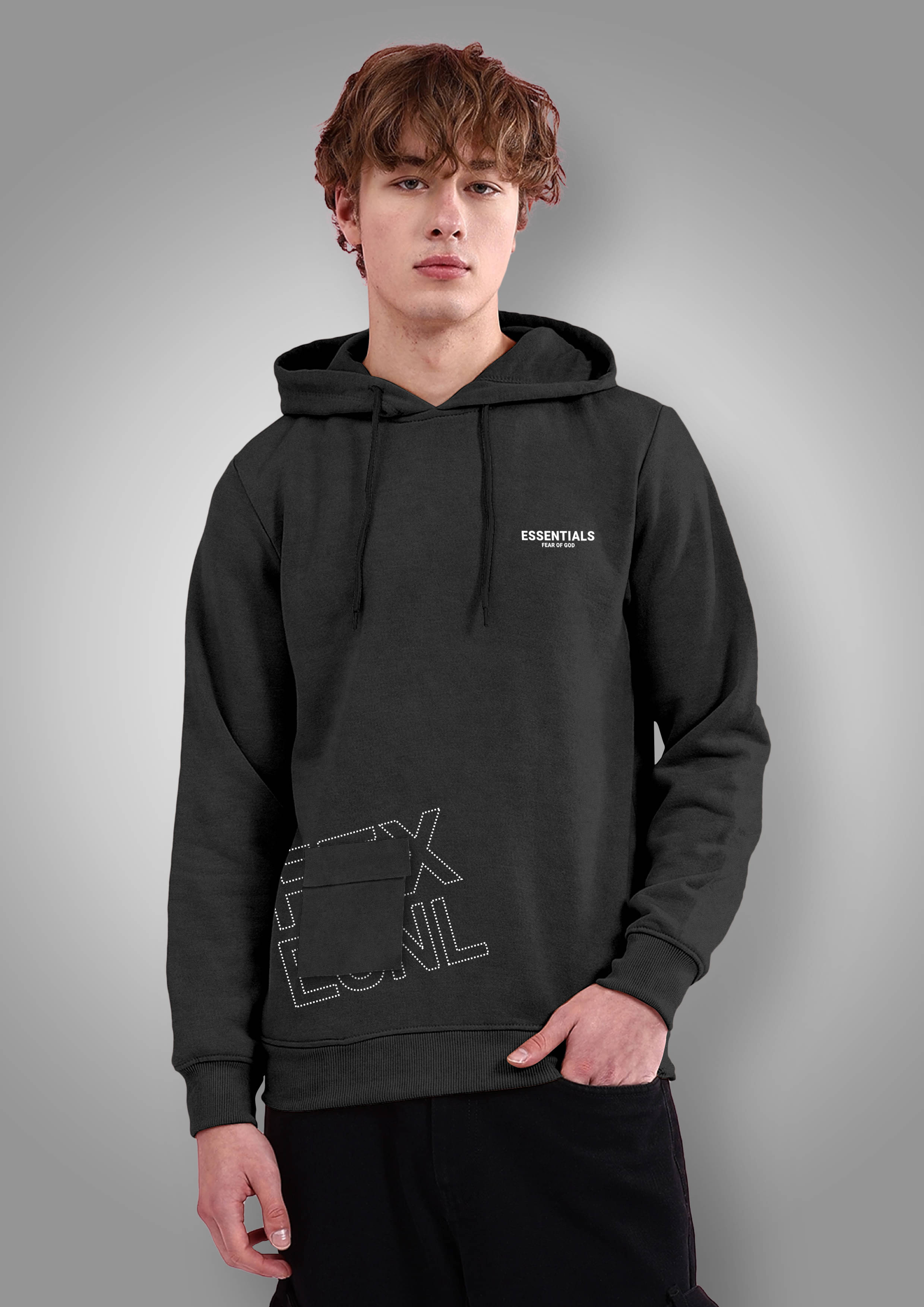     			FTX Pack of 1 Cotton Blend Regular Fit Men's T-Shirt ( Charcoal )