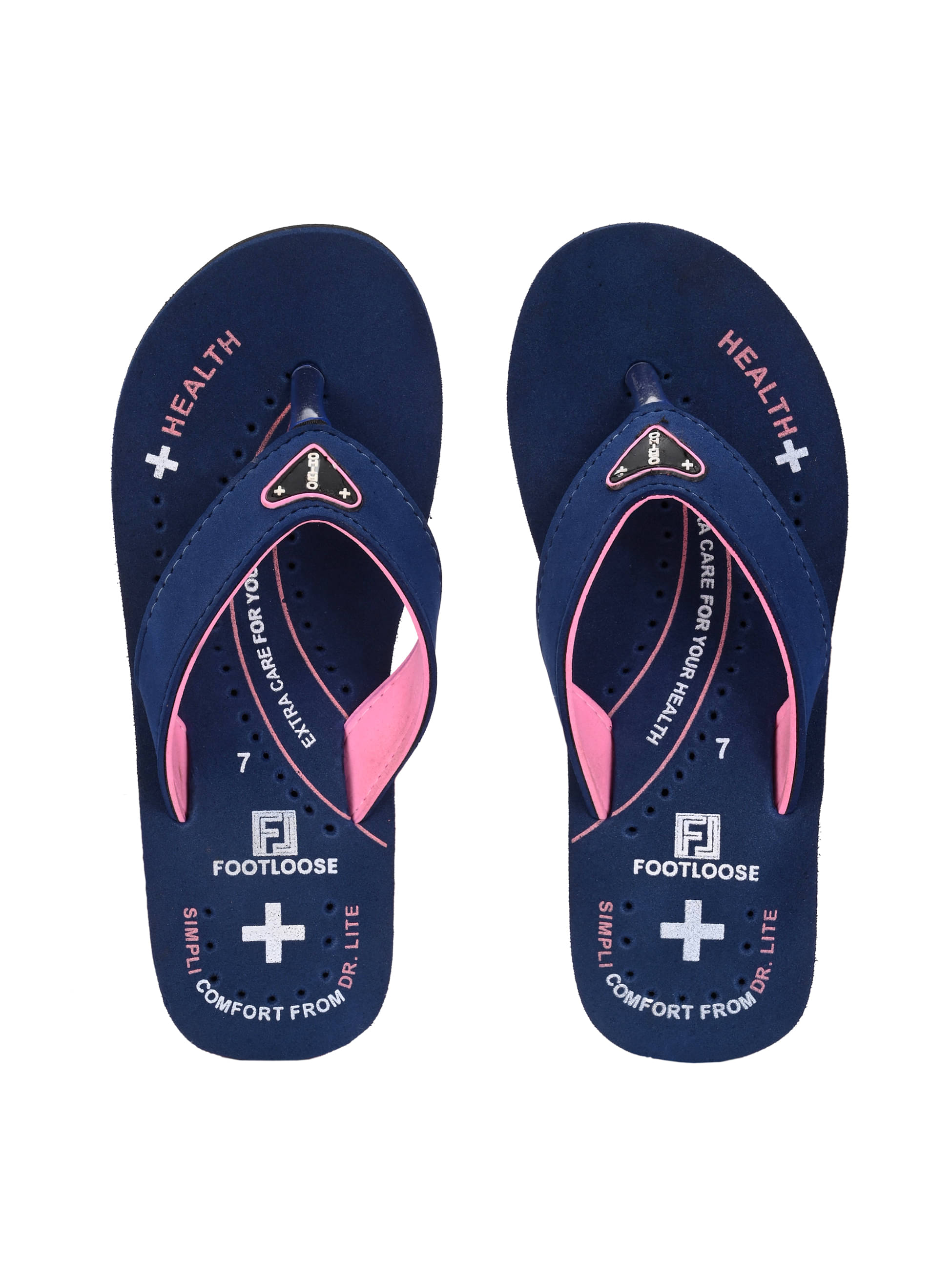     			Footloose Blue Women's Flip Flop