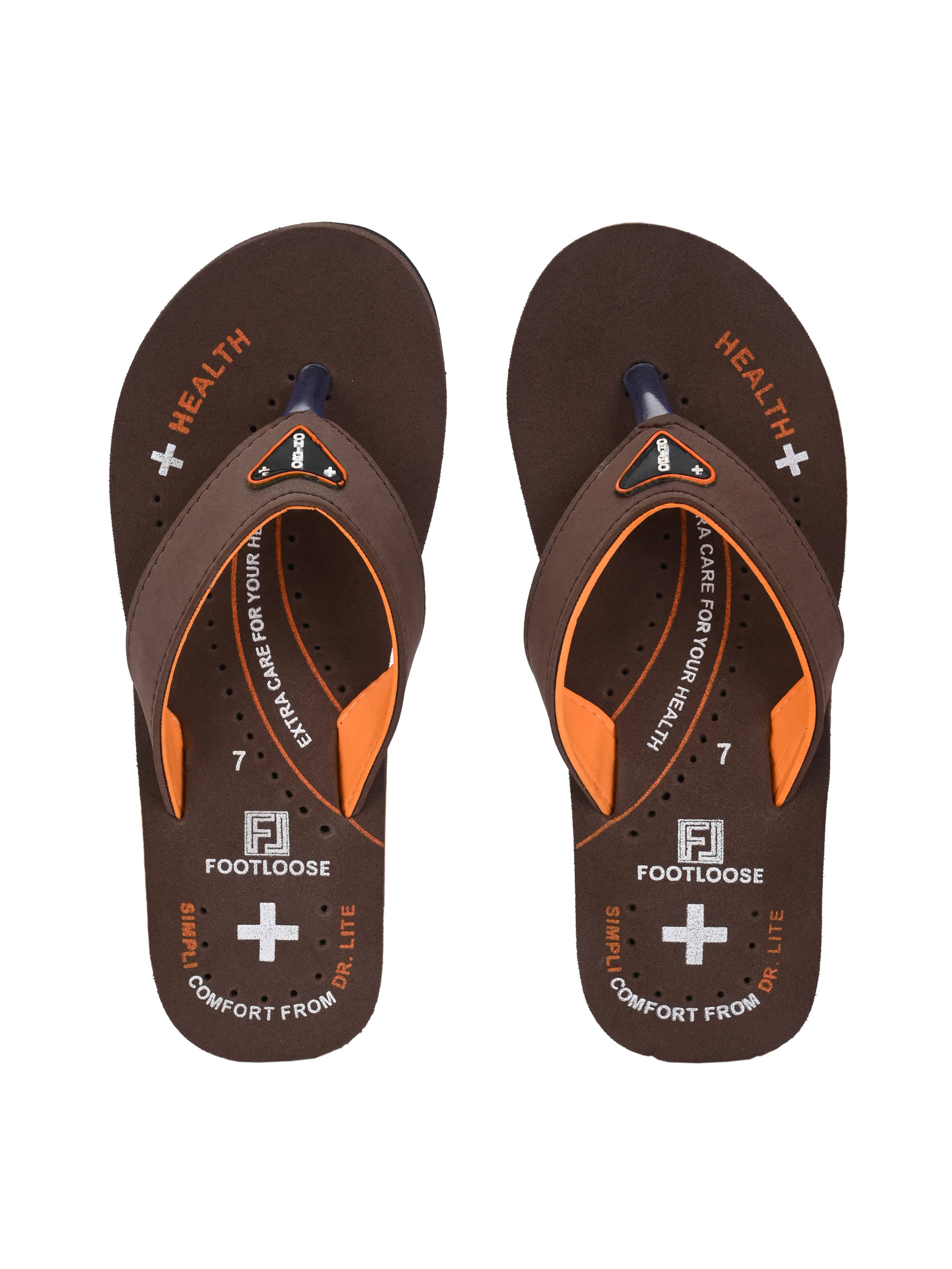     			Footloose Brown Women's Flip Flop
