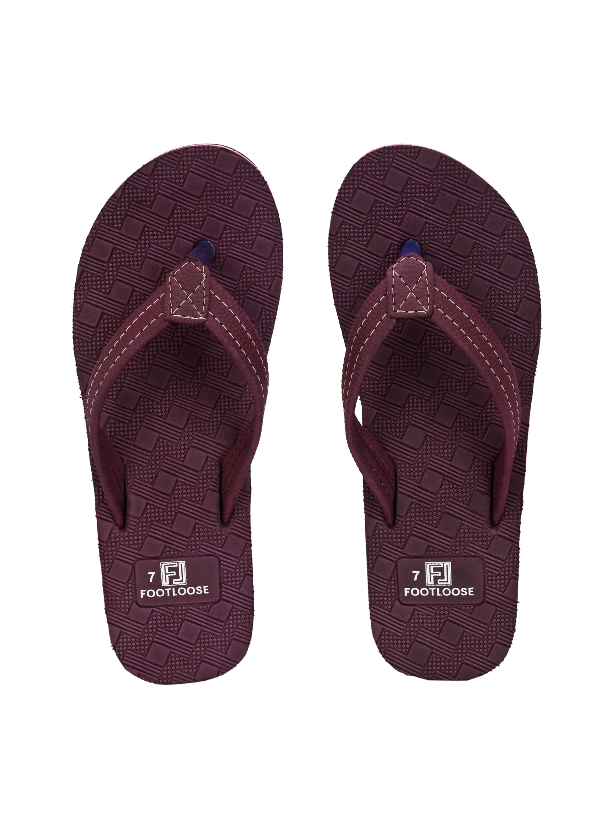     			Footloose Maroon Women's Flip Flop