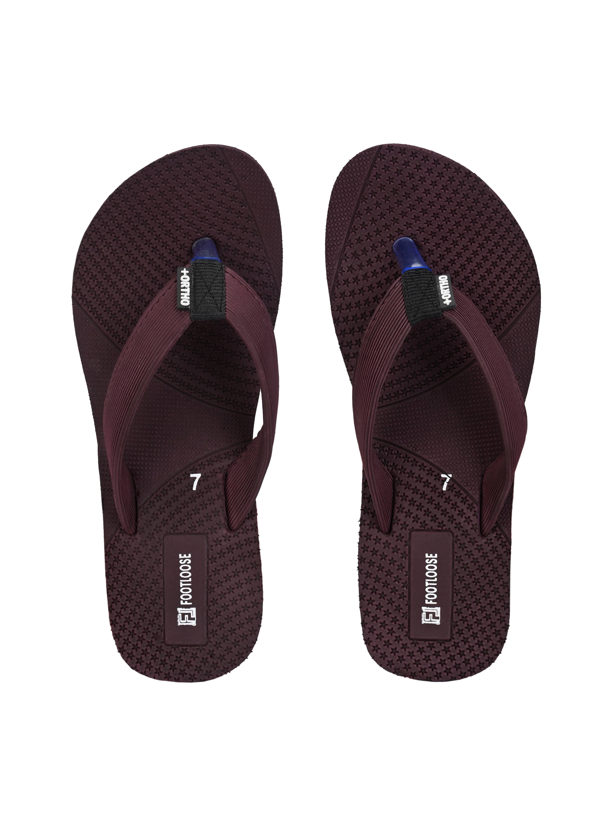     			Footloose Maroon Women's Flip Flop