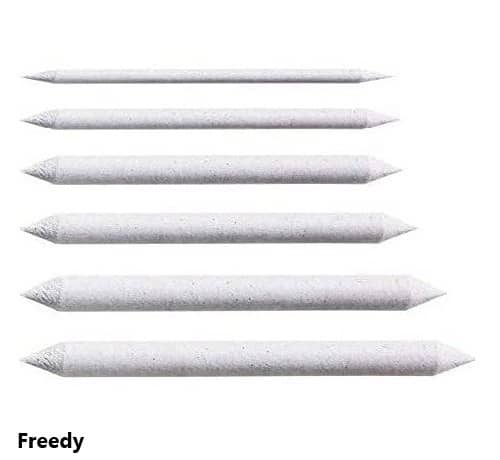Freedy 6 PCS Blending Stumps and Tortillions Paper Art Blenders for Student Artist Charcoal Sketch Drawing Tools(B)