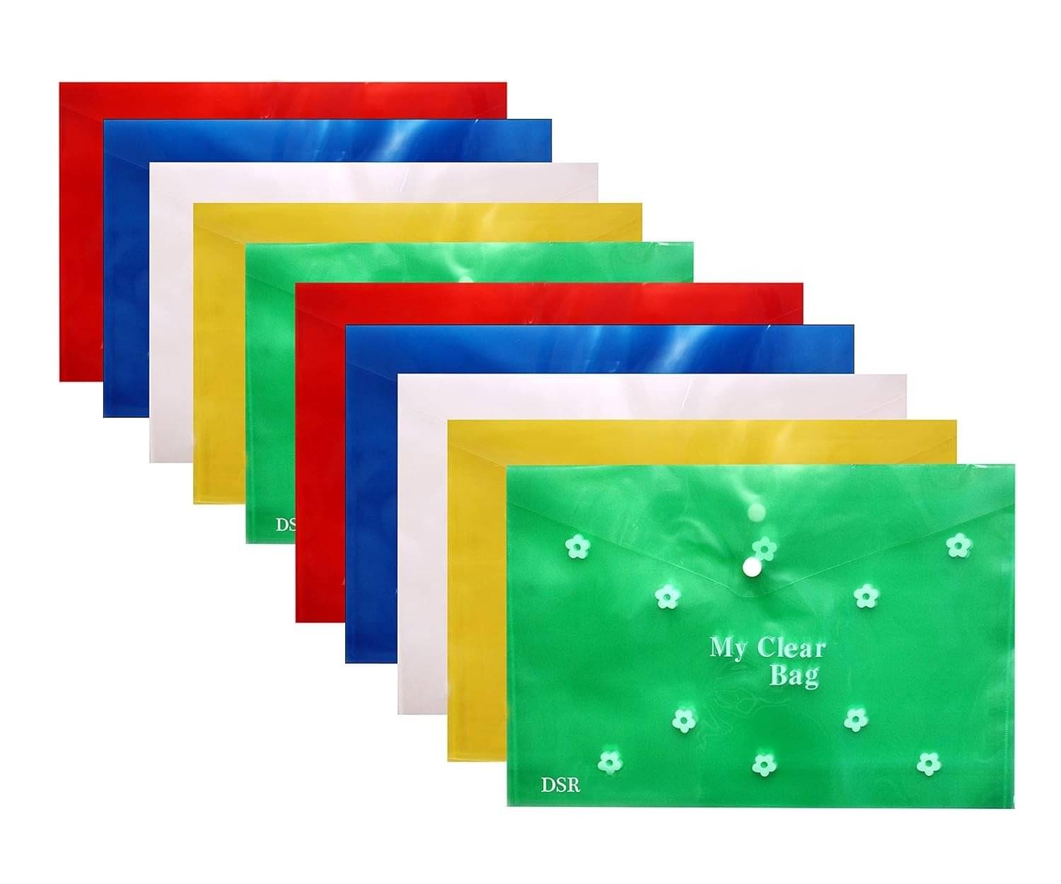 Freedy Mixed color Button Folder ( Pack of 1 ) Freedy Mixed color Button Folder ( Pack of 1 )
