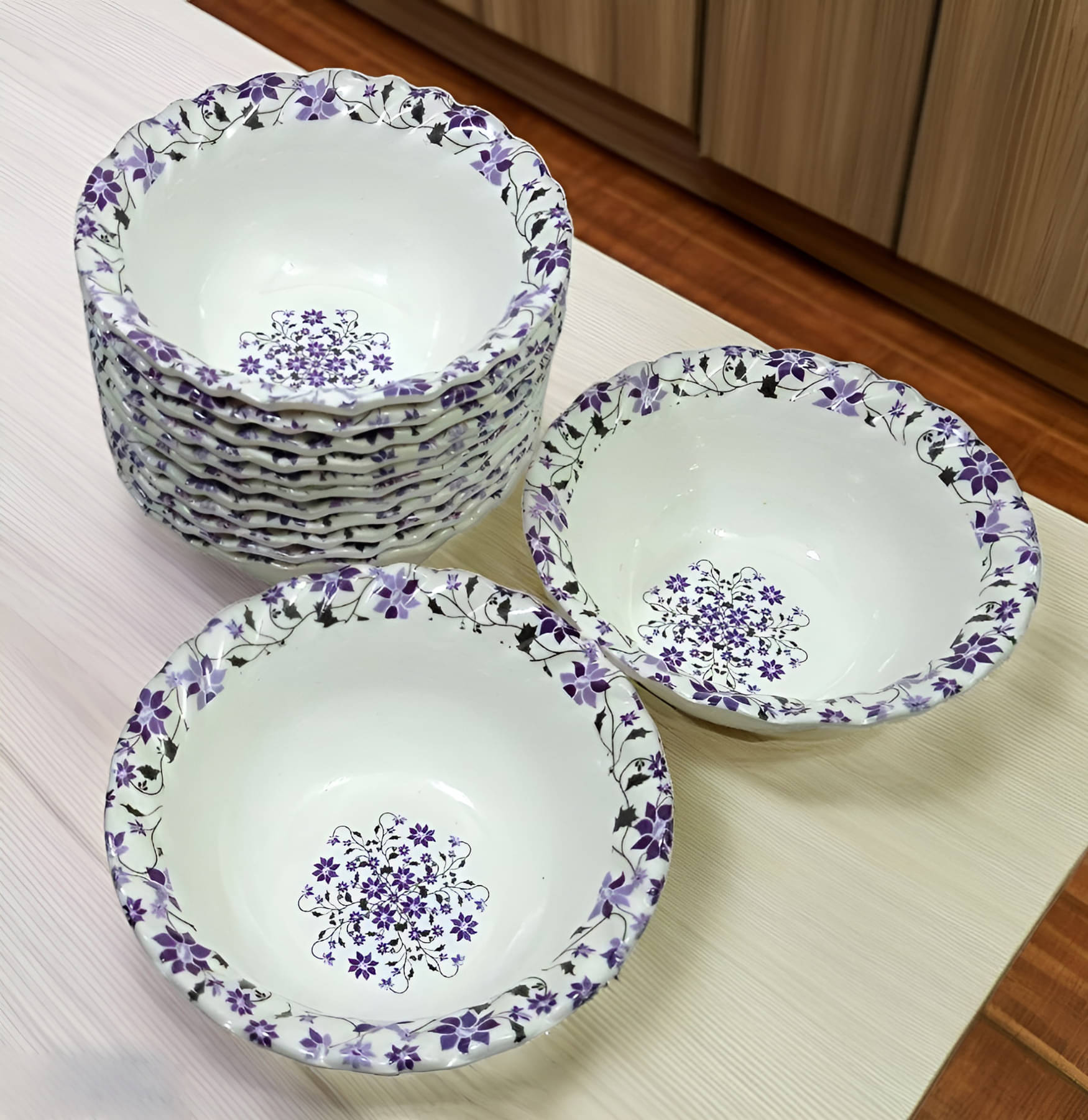 Inpro Serve in Style with our Melamine Printed Vegetable Bowl 11.2 cm ( Set of 12 ) Multi Color Inpro Serve in Style with our Melamine Printed Vegetable Bowl 11.2 cm ( Set of 12 ) Multi Color