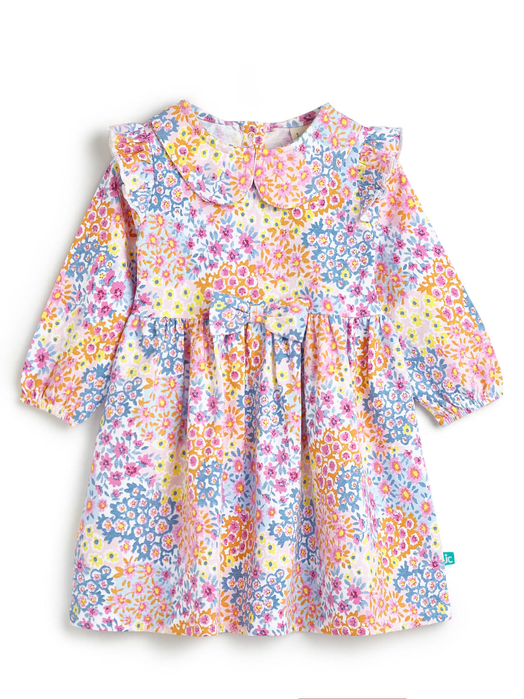     			Juscubs Pack of 1 Baby Girls Cotton Dress ( Multicolor )