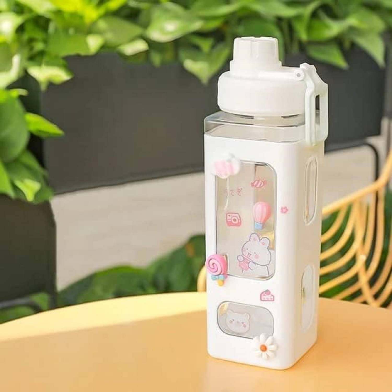    			MAHADEV ENTERPRISE Multicolour Polypropylene Water Bottle 600 mL ( Set of 1 )
