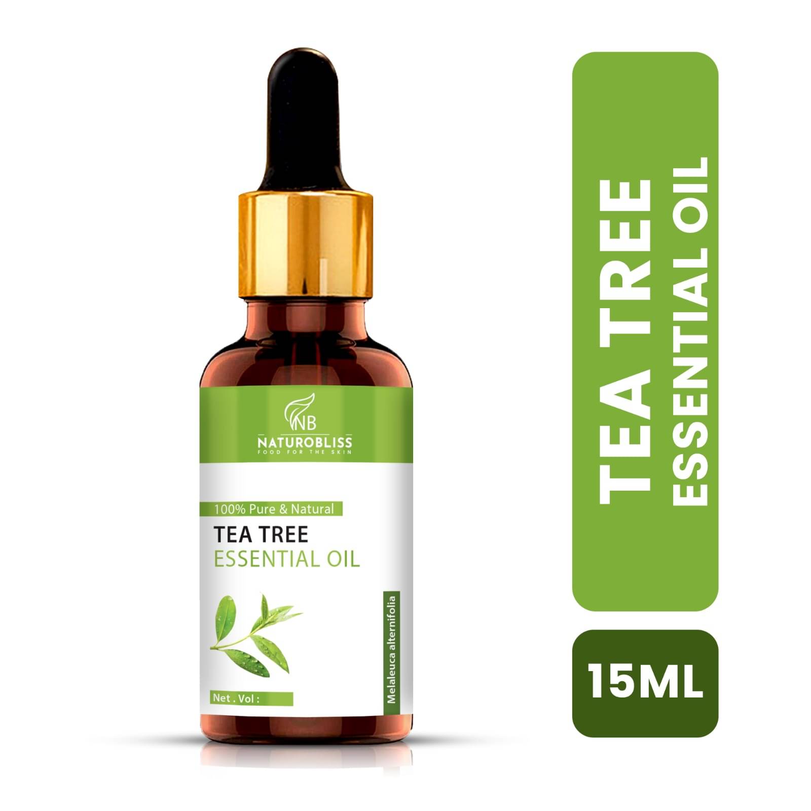 NaturoBliss Tea Tree Anti Acne Essential Oil With Dropper 15 mL ( Pack of 1 ) NaturoBliss Tea Tree Anti Acne Essential Oil With Dropper 15 mL ( Pack of 1 )