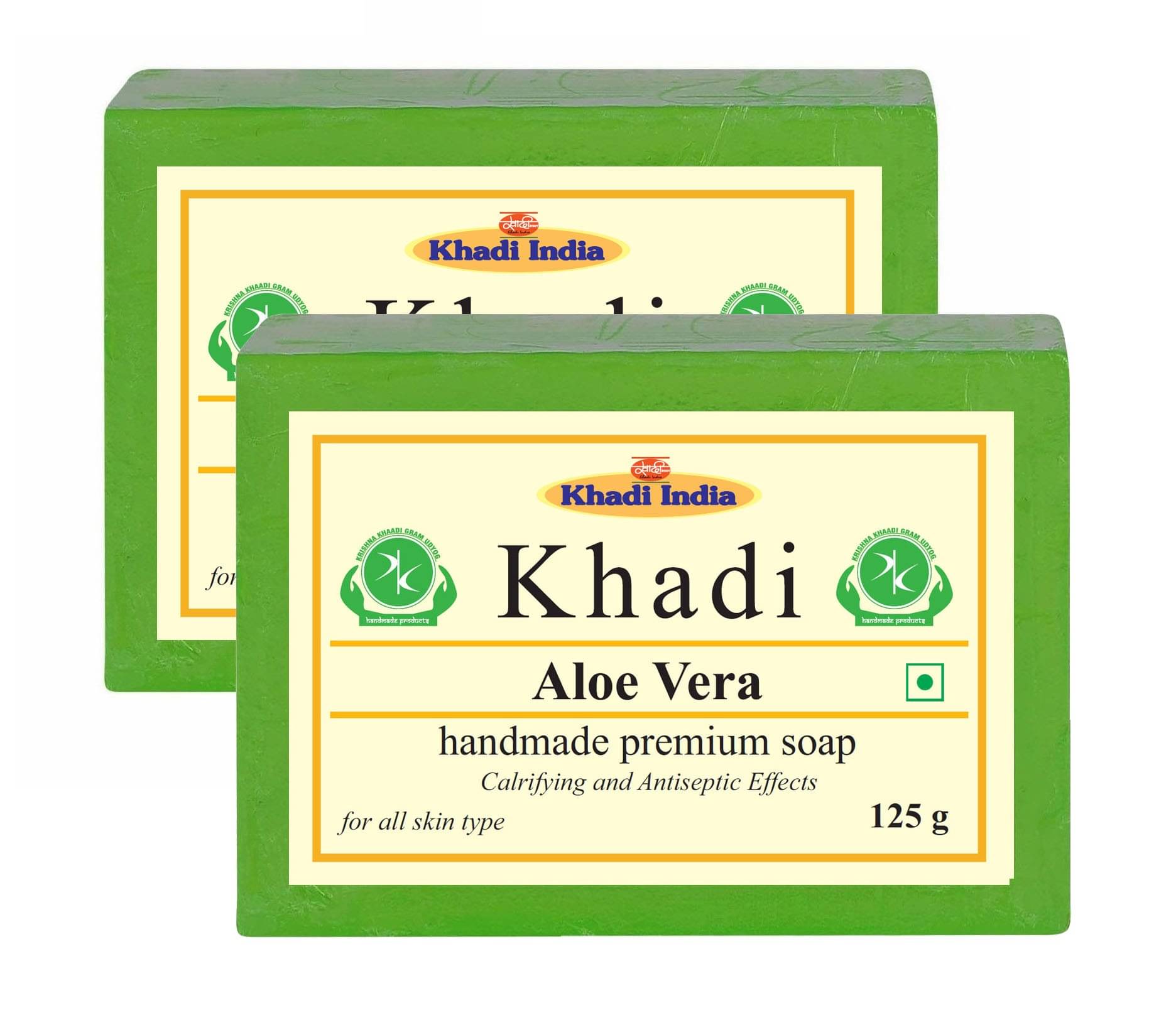     			Premium Khadi Freshness Aloevera Soap Soap for All Skin Type ( Pack of 2 )