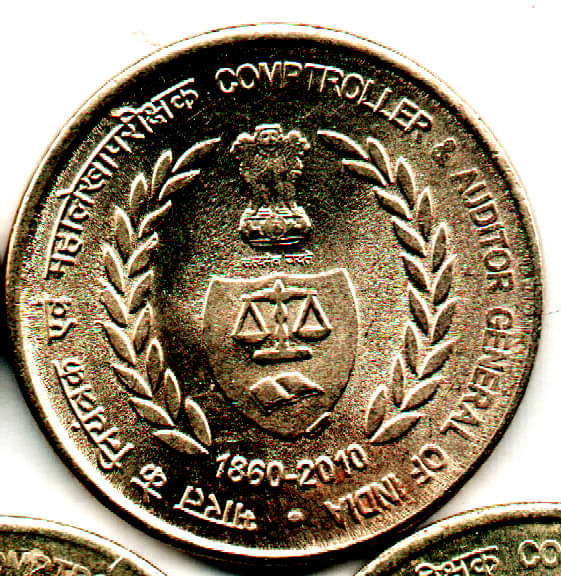 RAJACOINS- 5 / FIVE RS / RUPEE /RUPEES VERY RARE BRASS U.N.C. COMPTROLLER & AUDITOR GENERAL OF INDIA (1 PCS) COMMEMORATIVE COLLECTIBLE- U.N.C. RAJACOINS- 5 / FIVE RS / RUPEE /RUPEES VERY RARE BRASS U.N.C. COMPTROLLER & AUDITOR GENERAL OF INDIA (1 PCS) COMMEMORATIVE COLLECTIBLE- U.N.C.