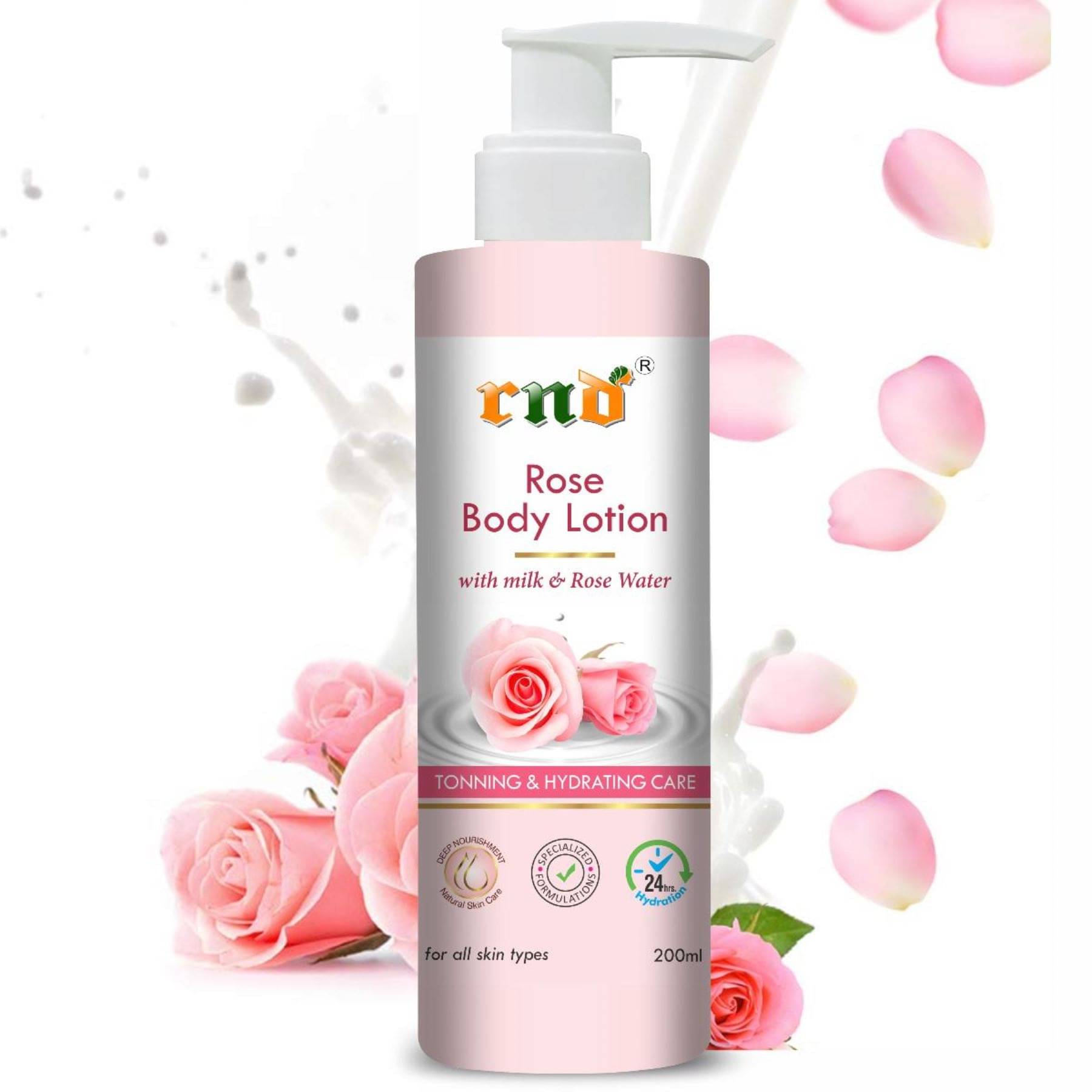     			Rose Body Lotion - All Skin Types