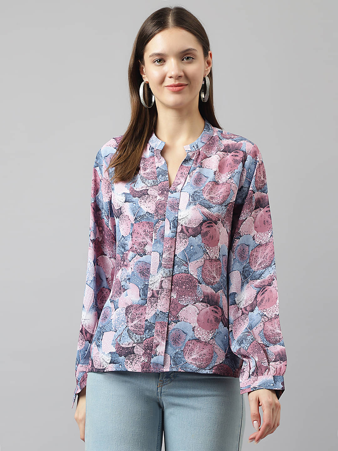     			TOOCHKI Women's Rayon Regular Top ( Purple )