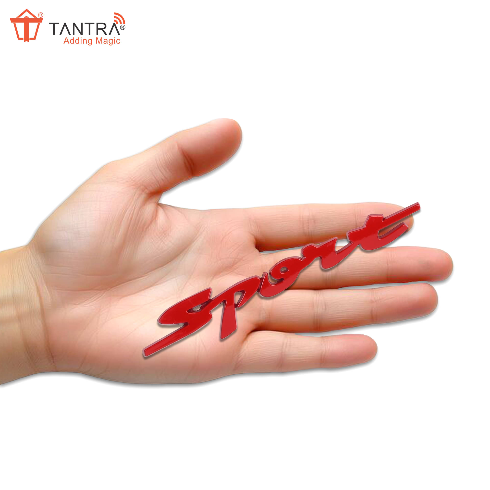 Tantra 3D Logo In Car Sticker Tantra 3D Logo In Car Sticker