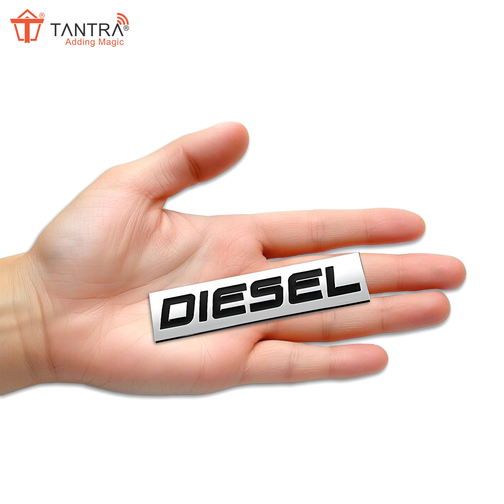     			Tantra 3D Logo In Car Sticker