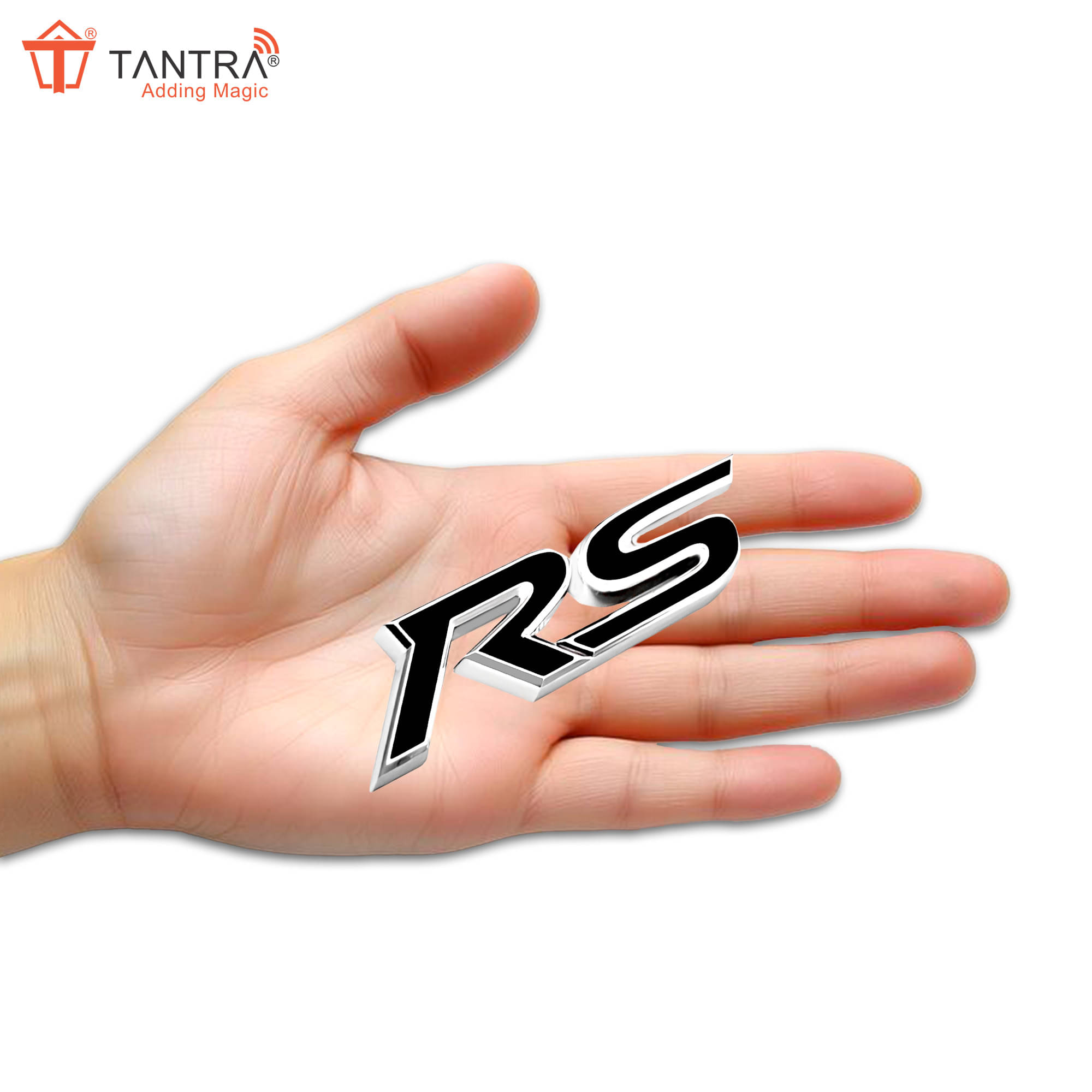 Tantra 3D Logo In Car Sticker     			Tantra 3D Logo In Car Sticker