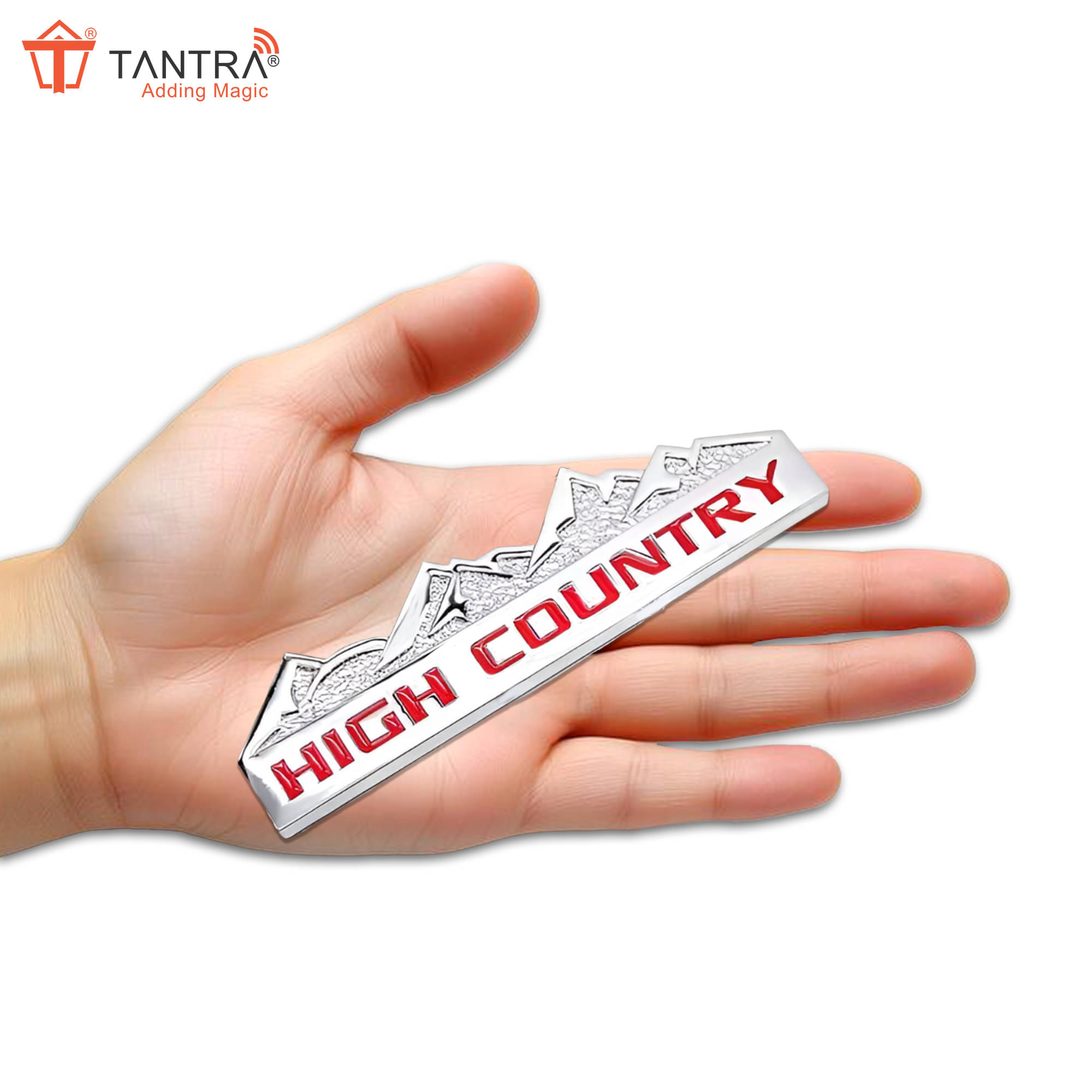     			Tantra 3D Logo In Car Sticker