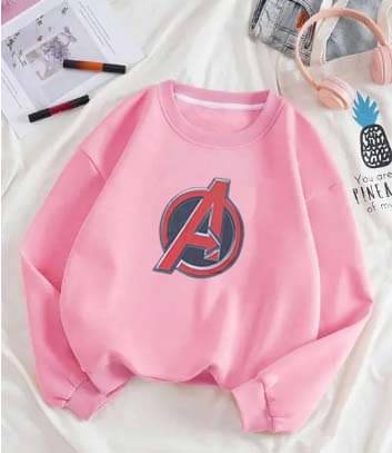     			Unicus Apparel Pack of 1 Boys Fleece Sweatshirt ( Pink )
