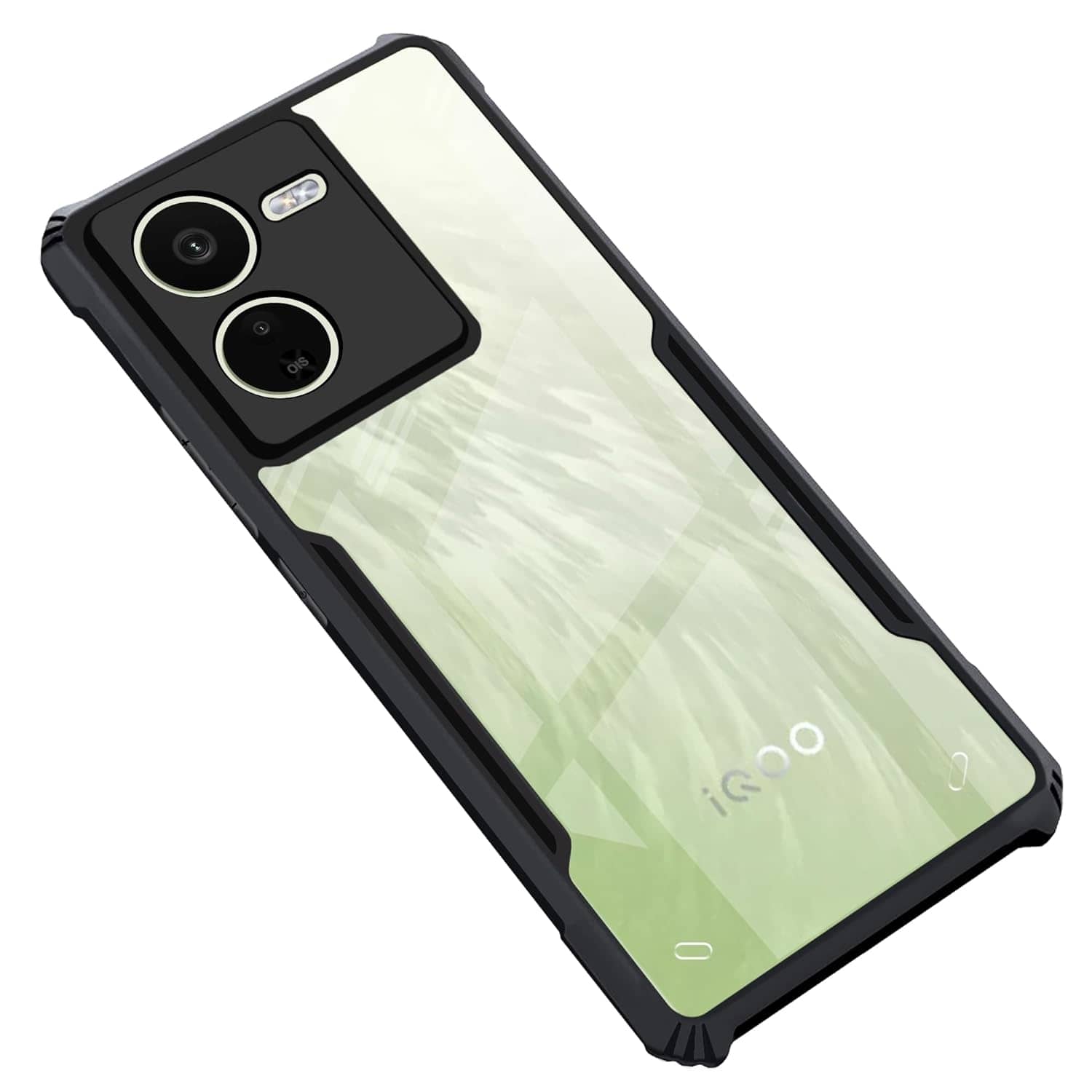 ZAMN Shock Proof Case Compatible For Polycarbonate iQOO Z9 5G ( )