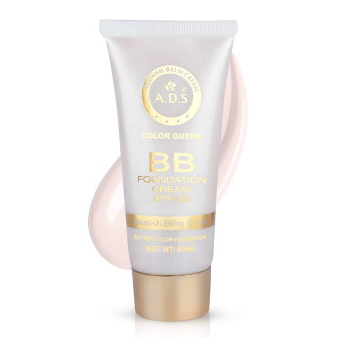     			A.D.S Matte Mousse For All Skin Types Skin Ivory Foundation Pack of 1