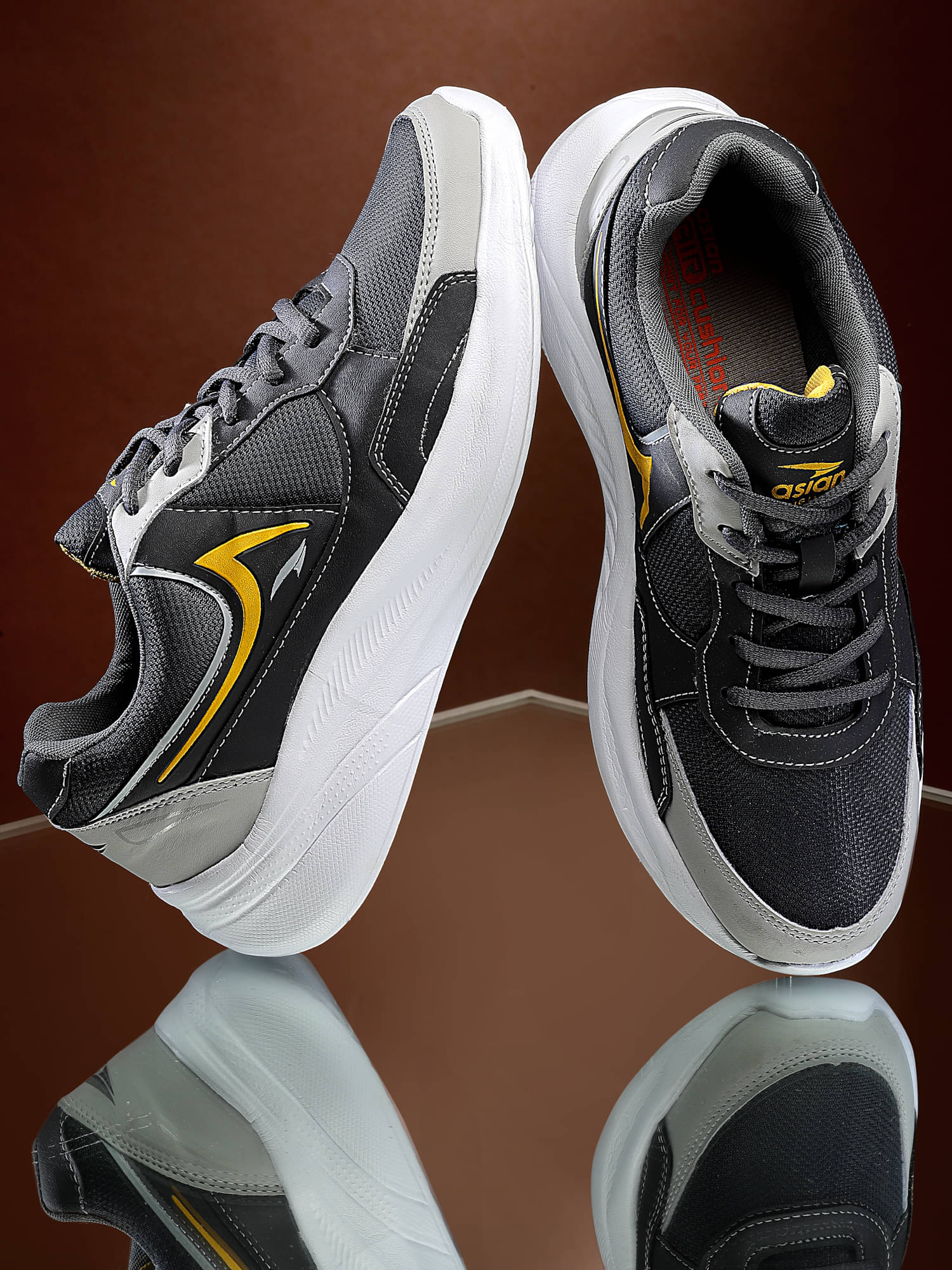     			ASIAN TERMINATOR-06 Dark Grey Men's Sneakers