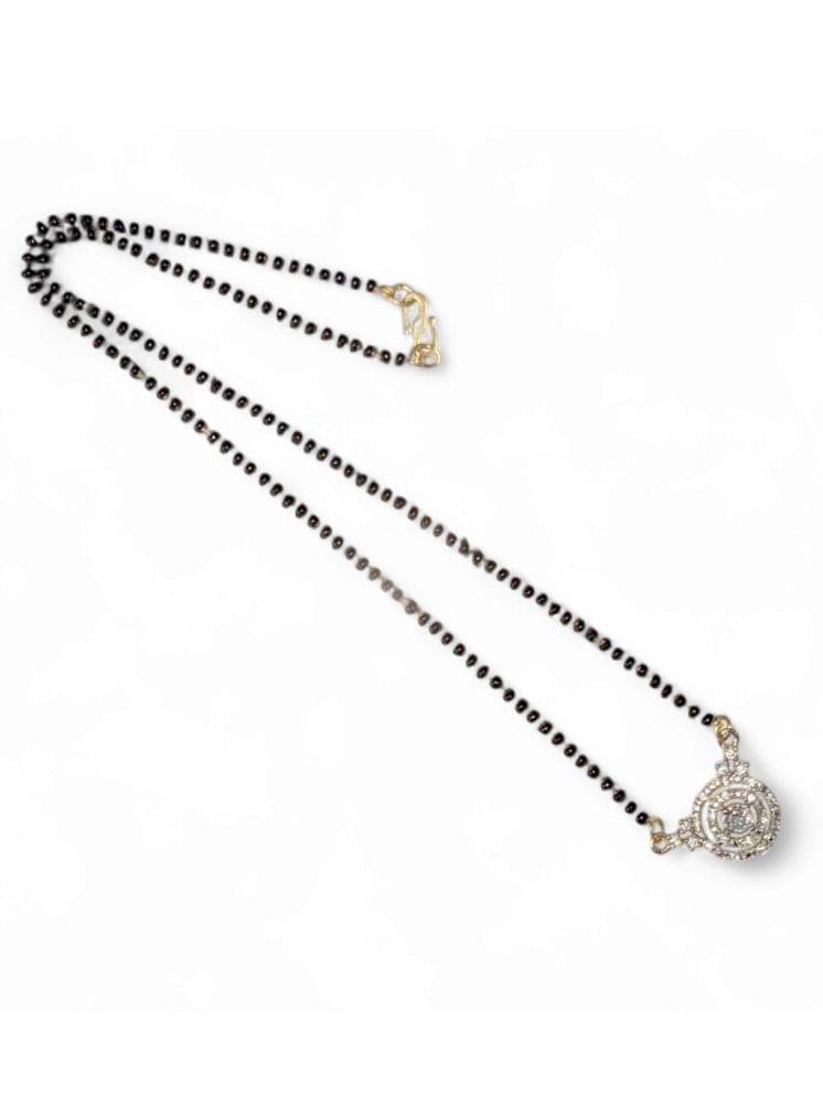 AanyaCentric Golden Mangalsutra ( Pack of 1 )     			AanyaCentric Golden Mangalsutra ( Pack of 1 )