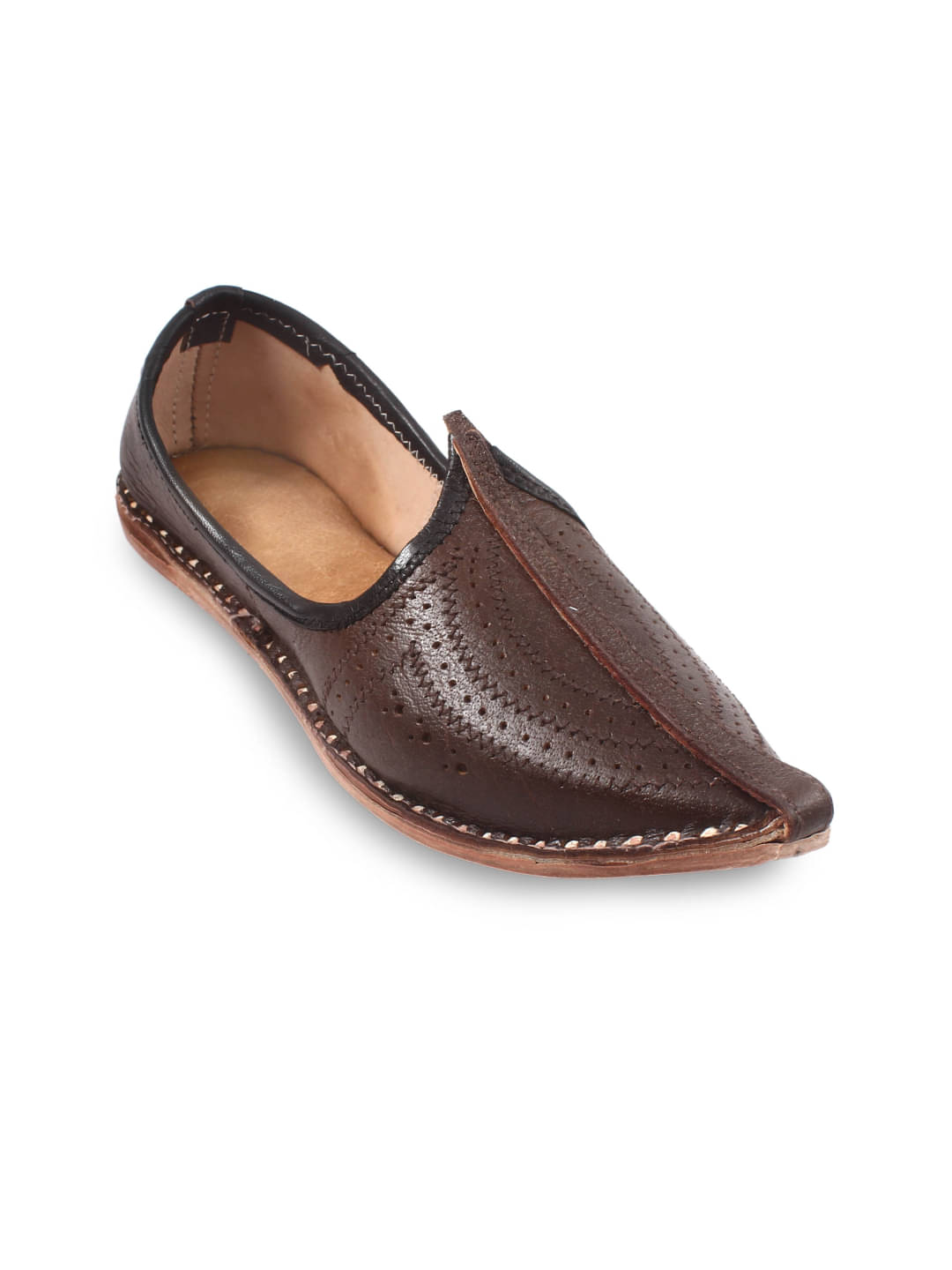     			Apratim Brown Men's Jutti