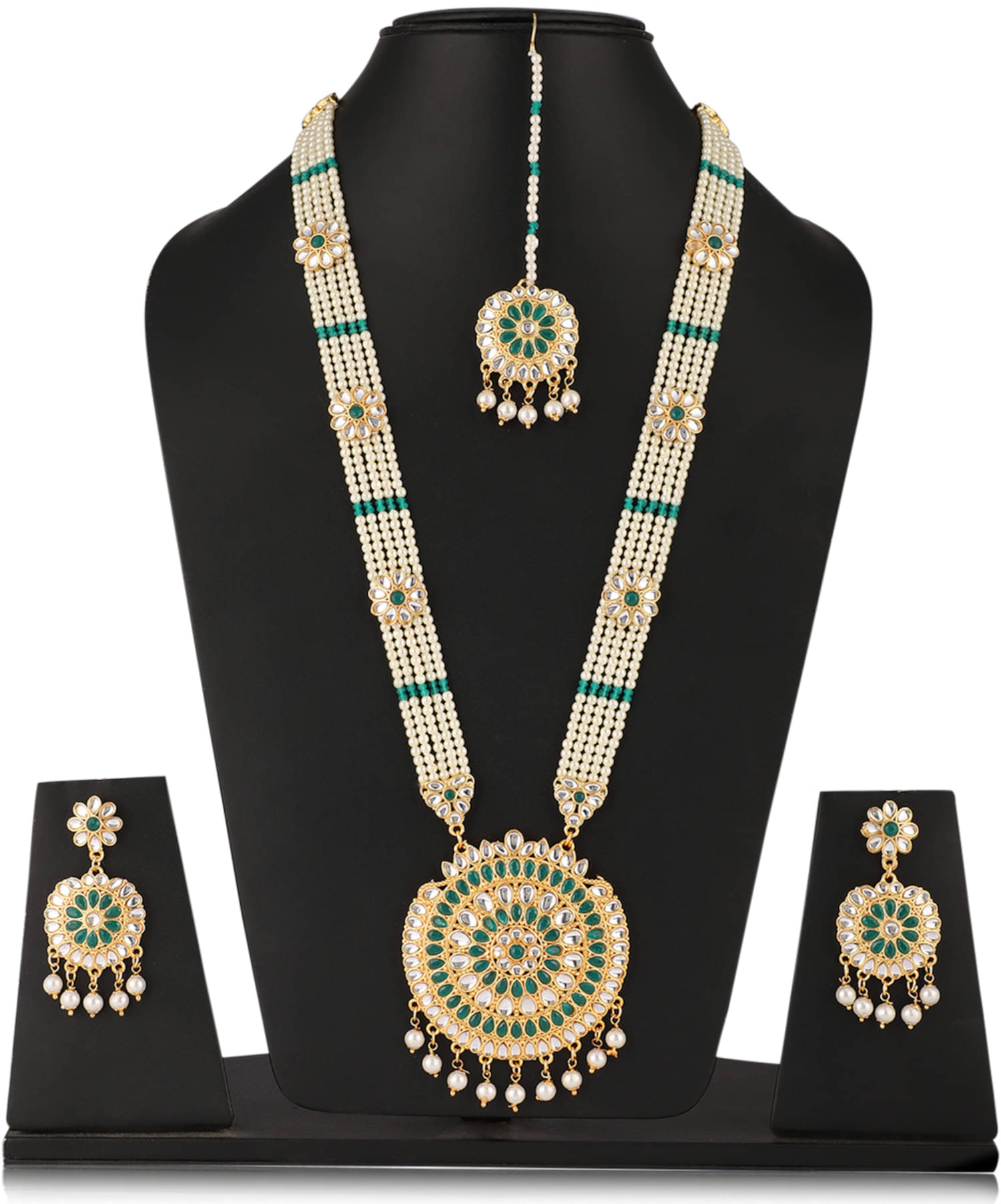     			Bhagya Lakshmi Multi Color Alloy Necklace Set ( Pack of 1 )