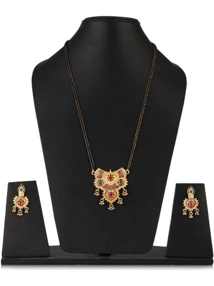     			Bhagya Lakshmi Multi Color Mangalsutra Set ( Pack of 1 )