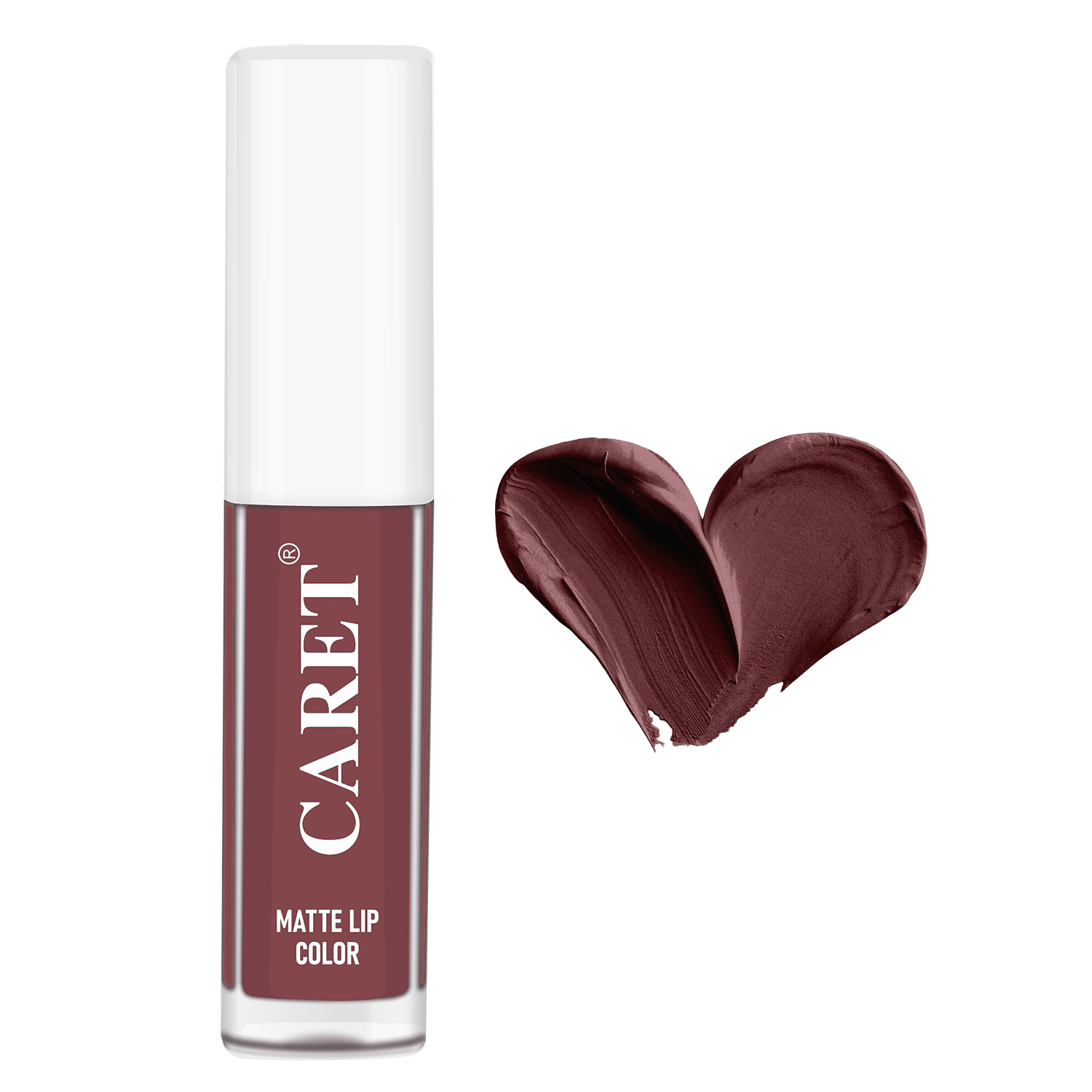     			Caret Organic Brown Matte Lipstick 2ml