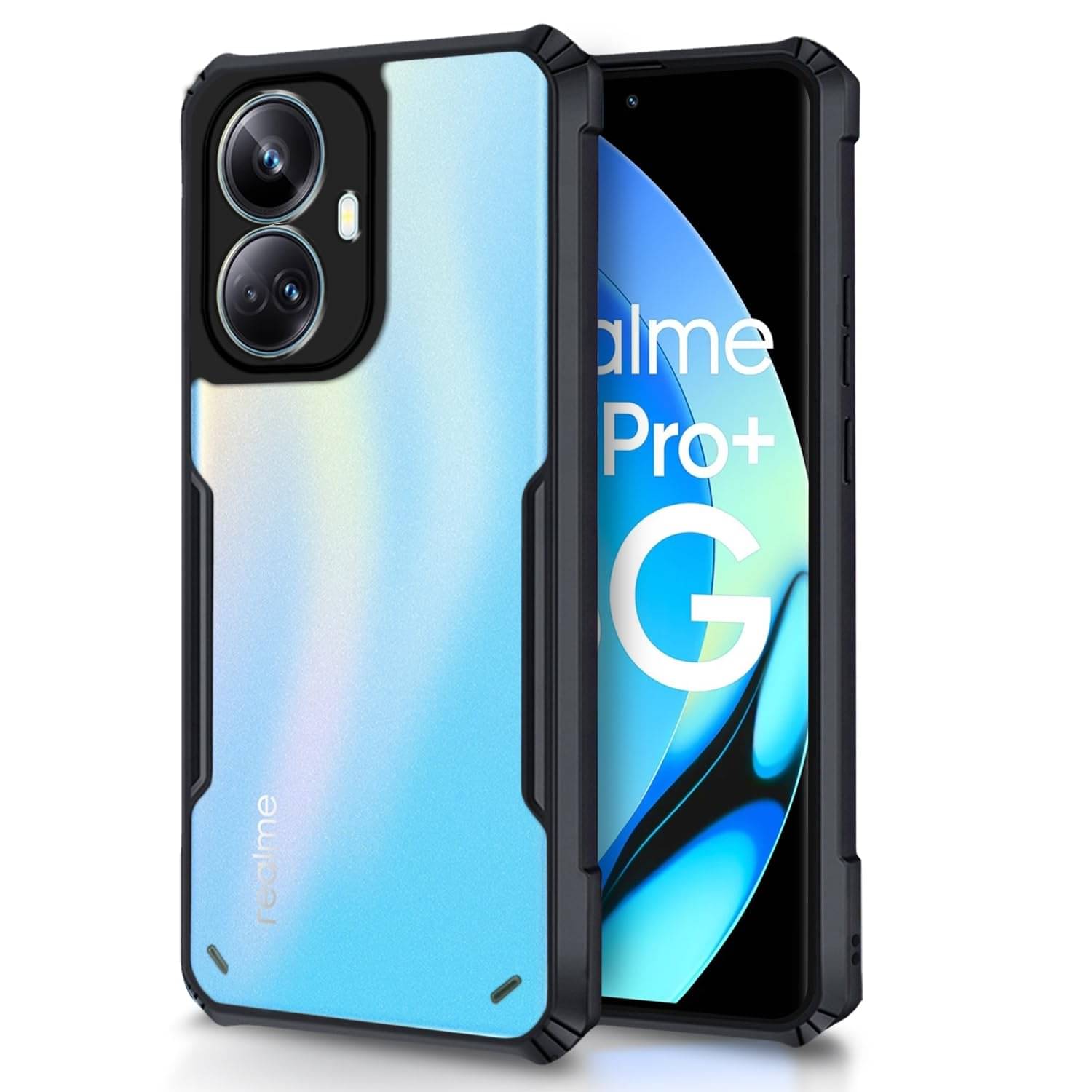 Case Vault Covers Bumper Cases Compatible For Polycarbonate Realme 10 Pro Plus 5G ( Pack of 1 ) Case Vault Covers Bumper Cases Compatible For Polycarbonate Realme 10 Pro Plus 5G ( Pack of 1 )