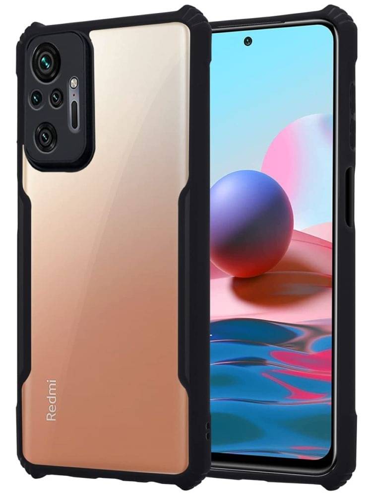     			Case Vault Covers Hybrid Covers Compatible For Polycarbonate Xiaomi Redmi Note 10 Pro ( Pack of 1 )