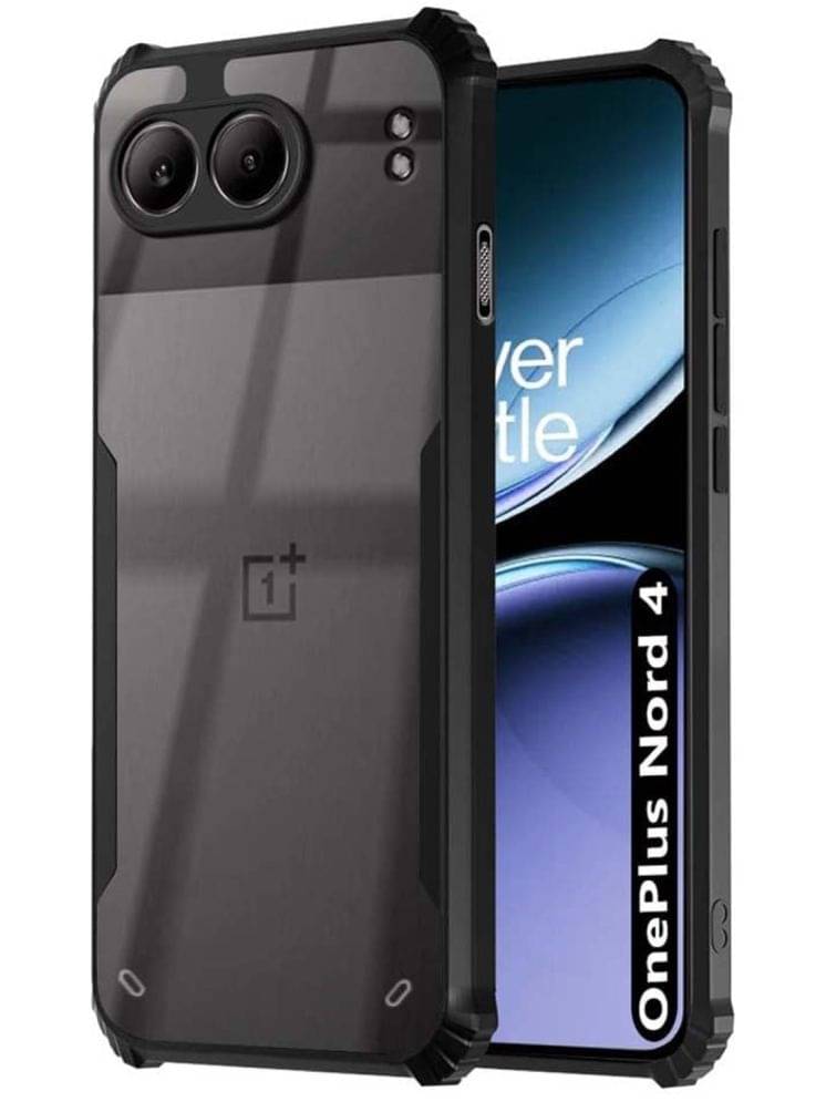 Case Vault Covers Shock Proof Case Compatible For Polycarbonate OnePlus Nord 4 5G ( Pack of 1 ) Case Vault Covers Shock Proof Case Compatible For Polycarbonate OnePlus Nord 4 5G ( Pack of 1 )