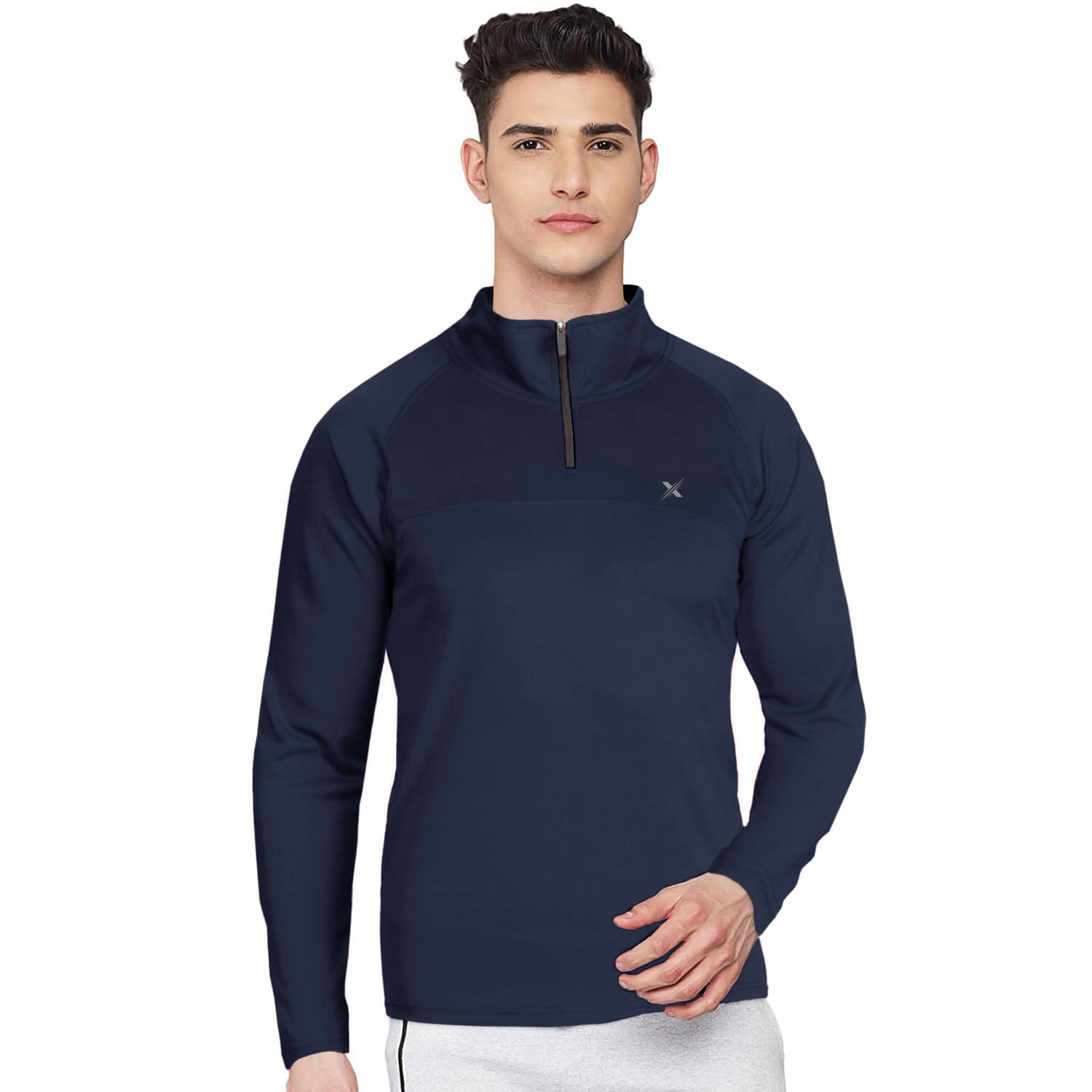 FTX Pack of 1 Polyester Regular Fit Men's T-Shirt ( Navy ) FTX Pack of 1 Polyester Regular Fit Men's T-Shirt ( Navy )
