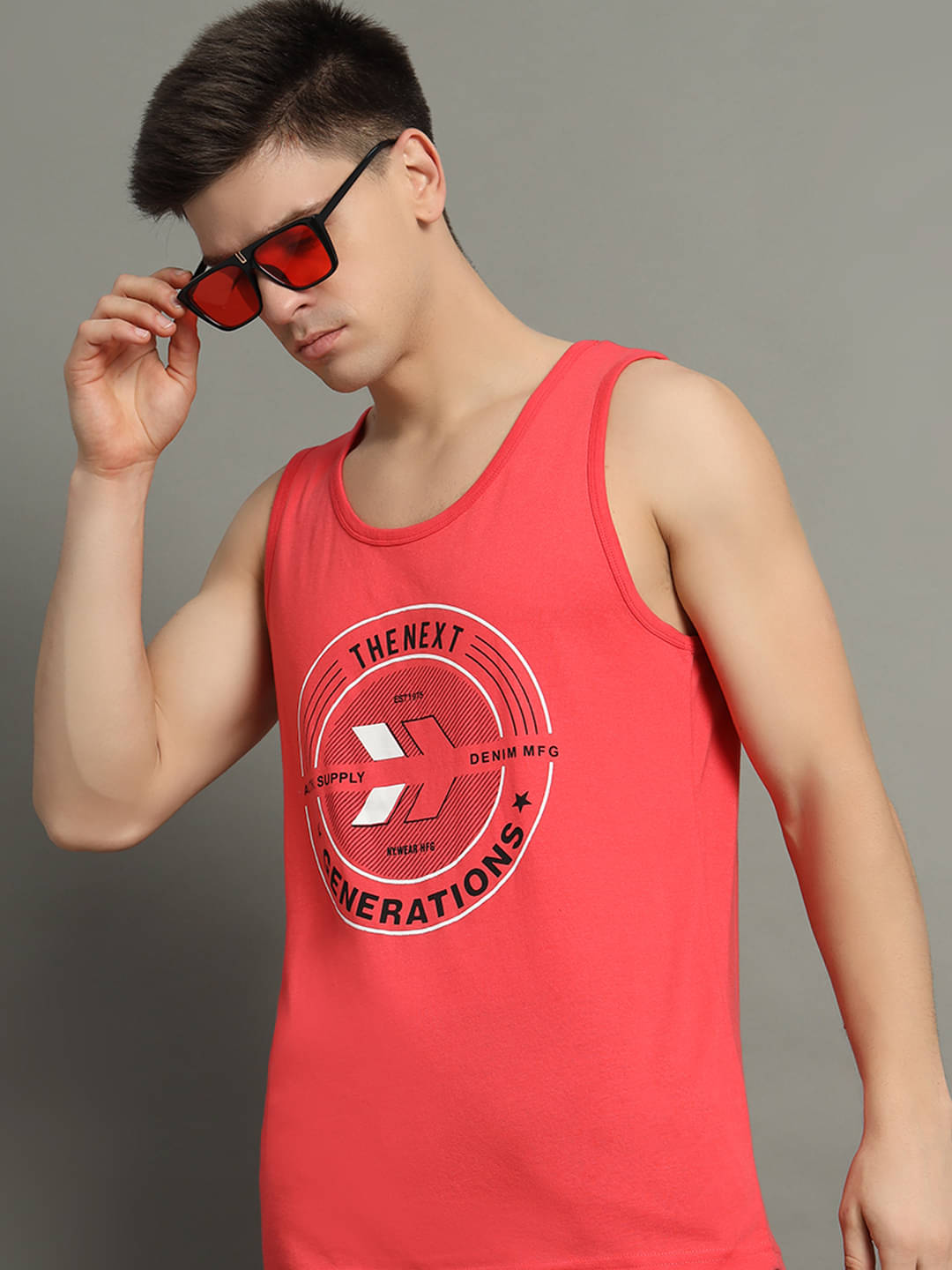 GET GOLF Pack of 1 Cotton Blend Regular Fit Men's T-Shirt ( Coral ) GET GOLF Pack of 1 Cotton Blend Regular Fit Men's T-Shirt ( Coral )