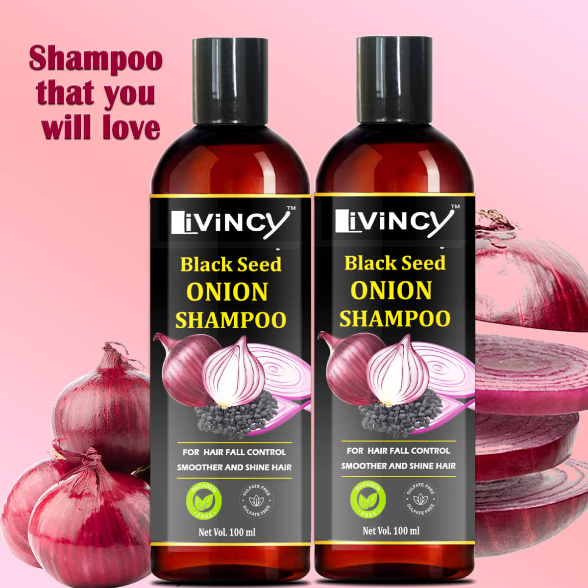     			LIVINCY Anti Hair Fall Shampoo 200 ( Pack of 2 )