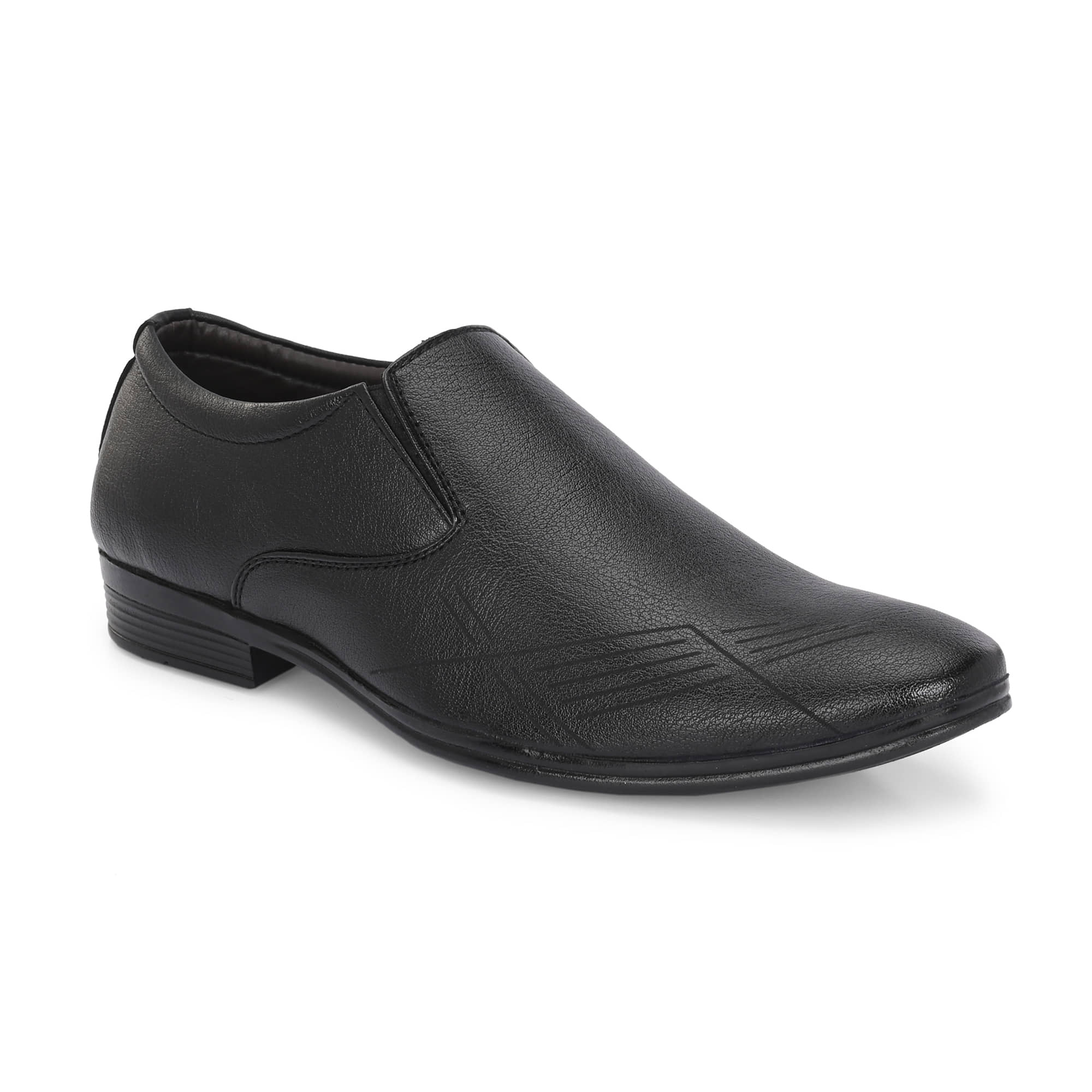 Leeport Black Men's Slip On Formal Shoes - Formal Shoes | Buy online on ZillyBuy