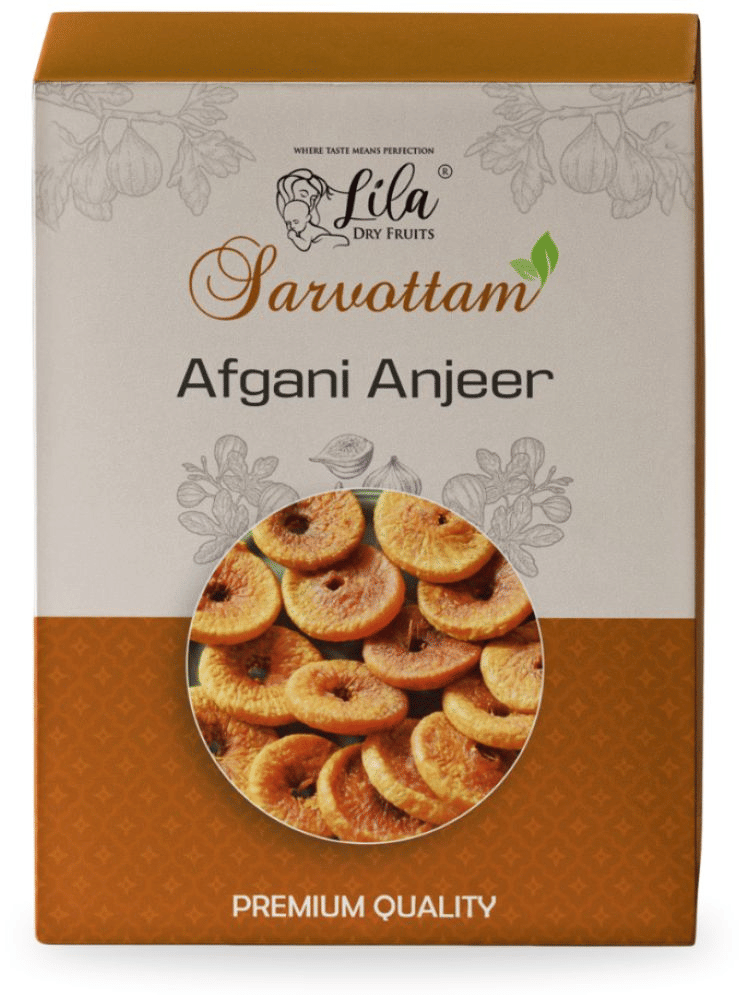 LILA DRY FRUITS SARVOTTAM Premium Anjeer 250 Grams Natural Dry Fig, High Fiber & Minerals LILA DRY FRUITS SARVOTTAM Premium Anjeer 250 Grams Natural Dry Fig, High Fiber & Minerals