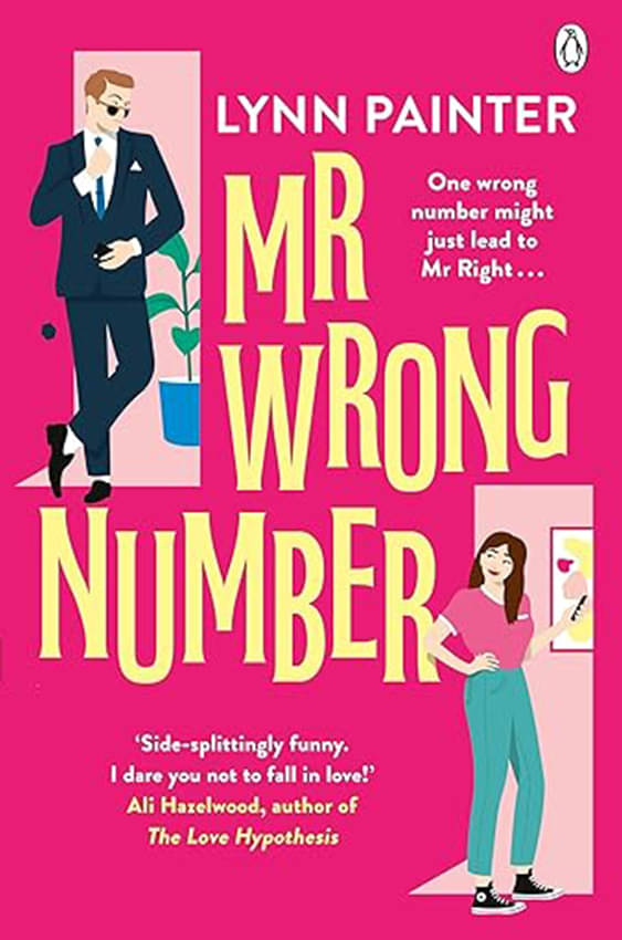     			"Mr. Wrong Number" Paperback By Lynn Painter