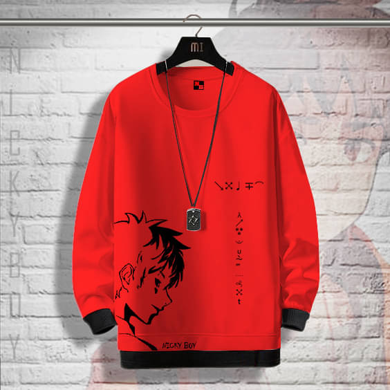 NB NICKY BOY Pack of 1 Cotton Blend Regular Fit Men's T-Shirt ( Red ) NB NICKY BOY Pack of 1 Cotton Blend Regular Fit Men's T-Shirt ( Red )