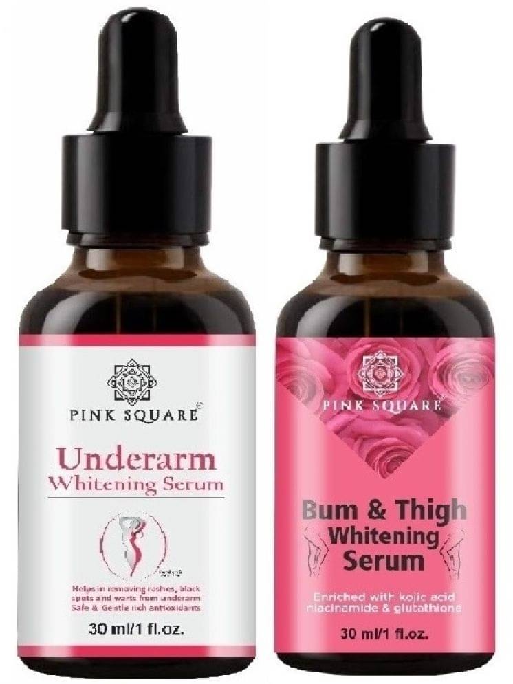     			Underarm Whitening Serum & Bum and Thigh Whitening Serum for Men/Women (Each,30ml) Combo of 2